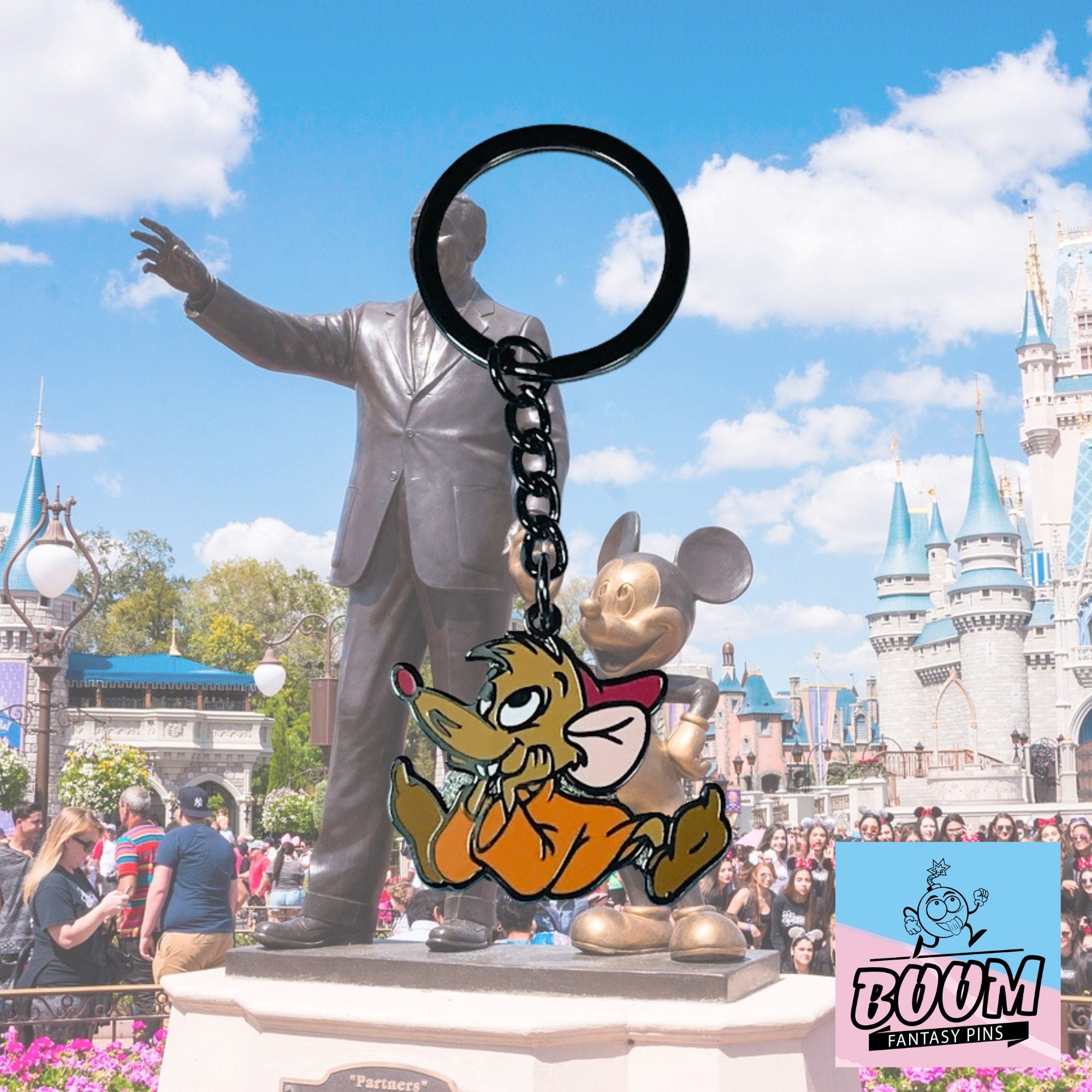 Porte-clés – Jaq de Cendrillon – Disney Fantasy