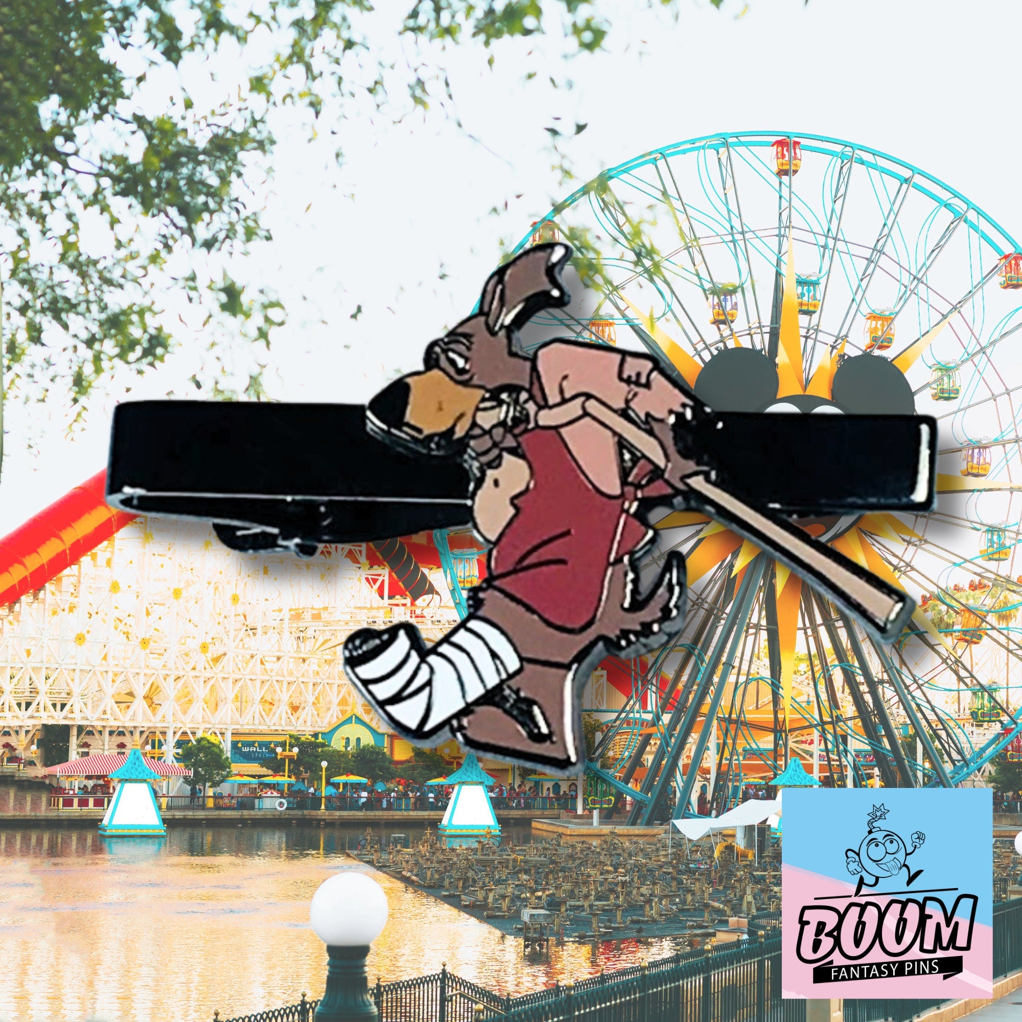 Pinza de corbata – Otto Bloodhound de Robin Hood – Disney Fantasy