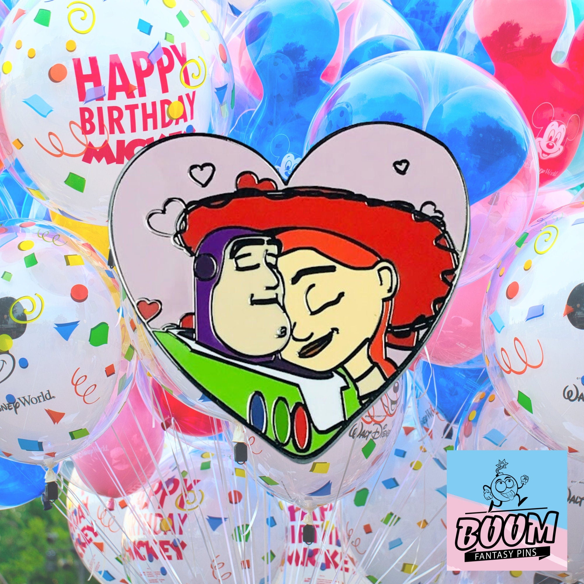 Pin's – Buzz l'Éclair et Jessie de Toy Story – Disney Fantasy