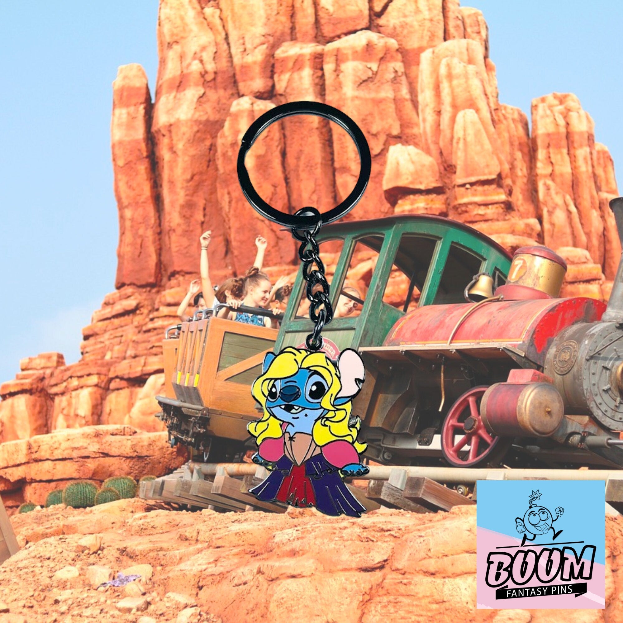 Porte-clés – Stitch Expérience 626 de Lilo &amp; Stitch – Disney Fantasy