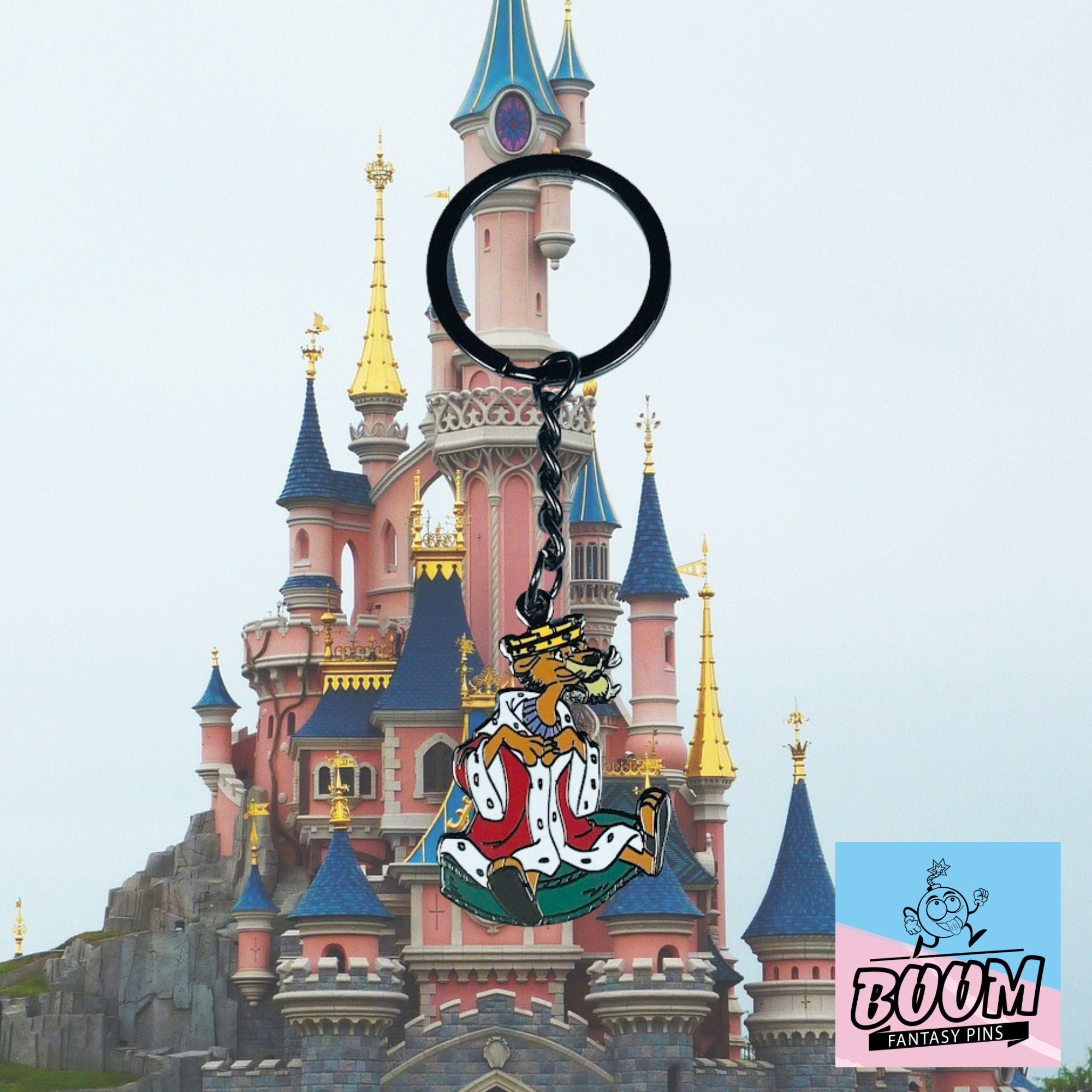 Llavero – Príncipe Juan de Robin Hood – Disney Fantasy