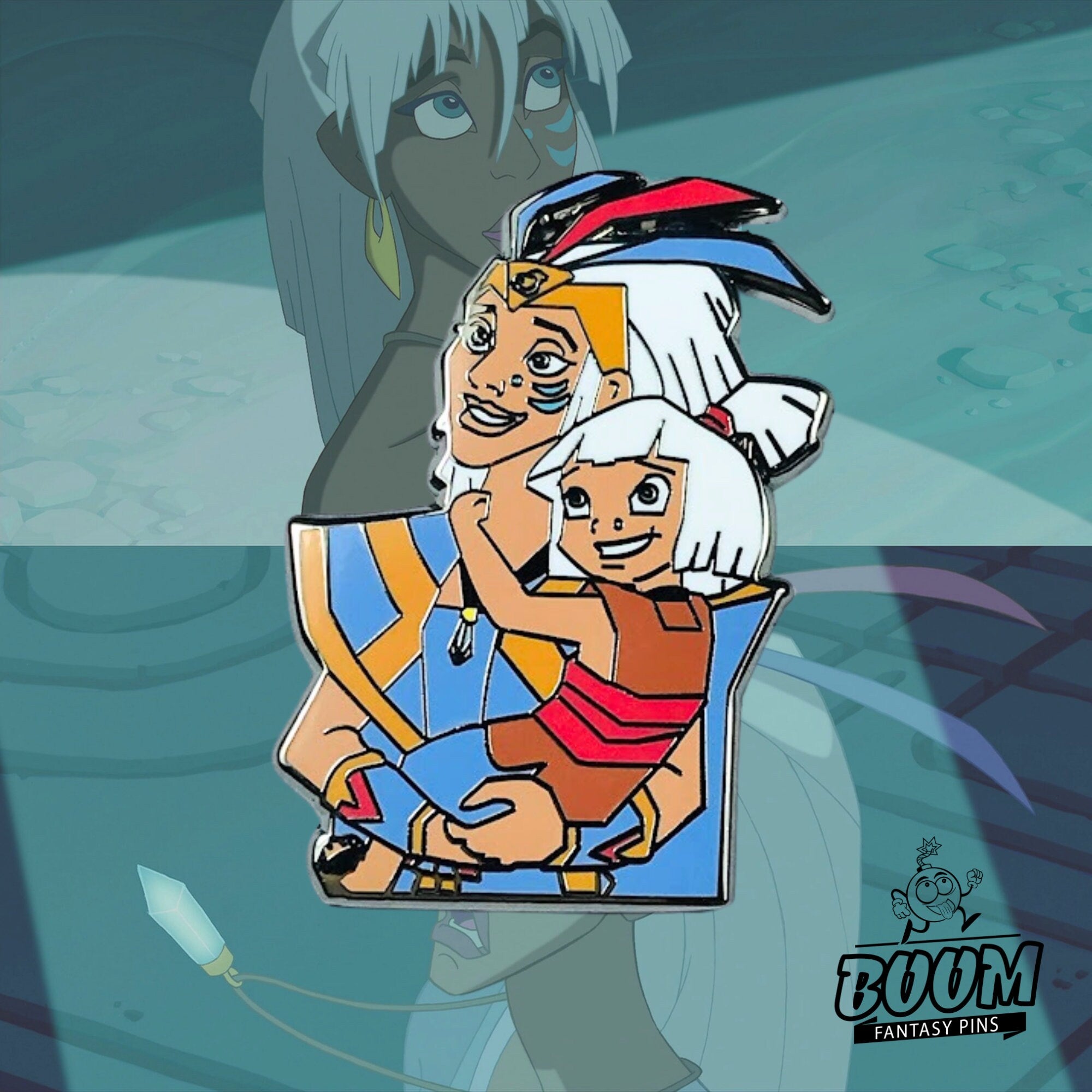Pin – Kida and Kida's Mom from Atlantis The Lost Empire – Disney Fantasy