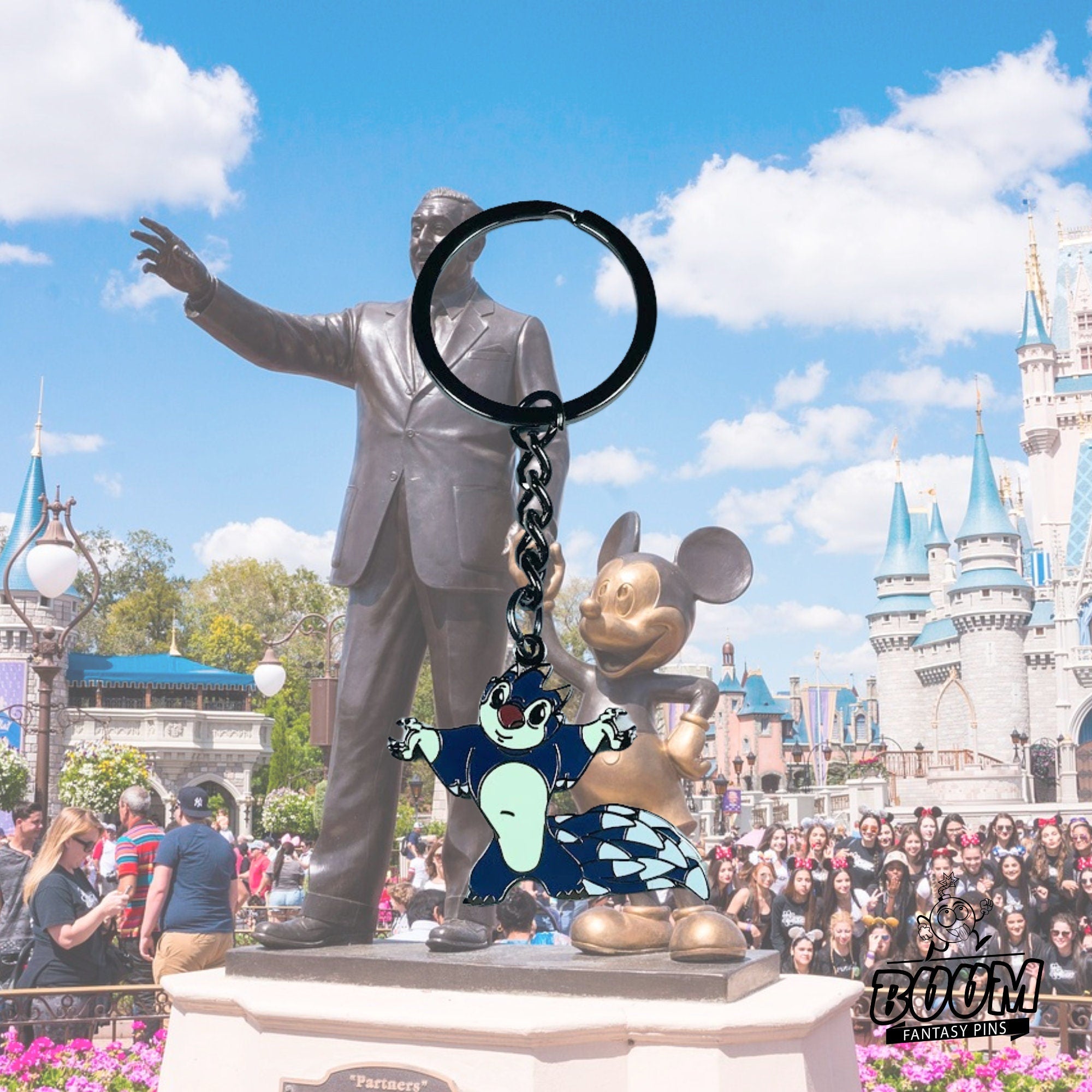 Llavero – Experimento Spike 319 de Lilo y Stitch – Disney Fantasy