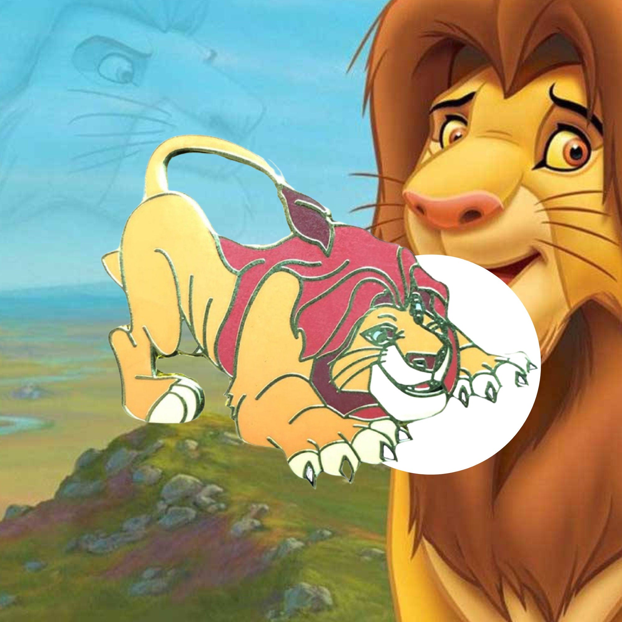 Pin's – Simba du Roi Lion – Disney Fantasy