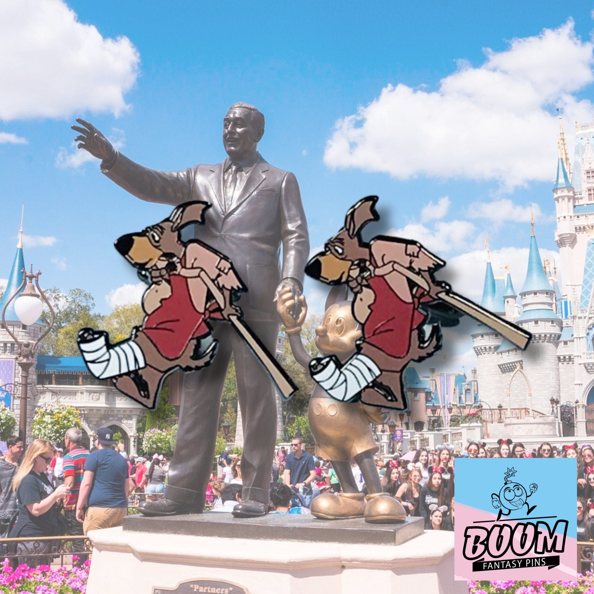 Cufflinks – Otto from Robin Hood – Disney Fantasy