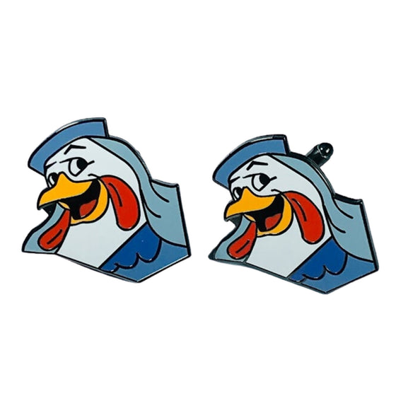 Cufflinks – Lady Kluck from Robin Hood – Disney Fantasy