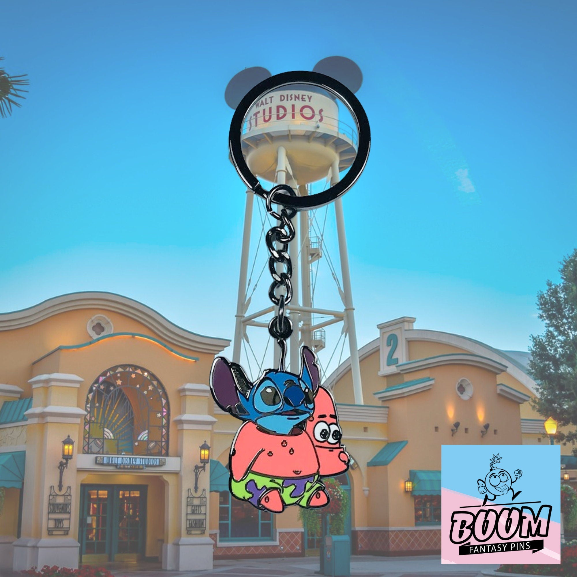 Llavero - Stitch como Patrick de Lilo &amp; Stitch - Disney Fantasy