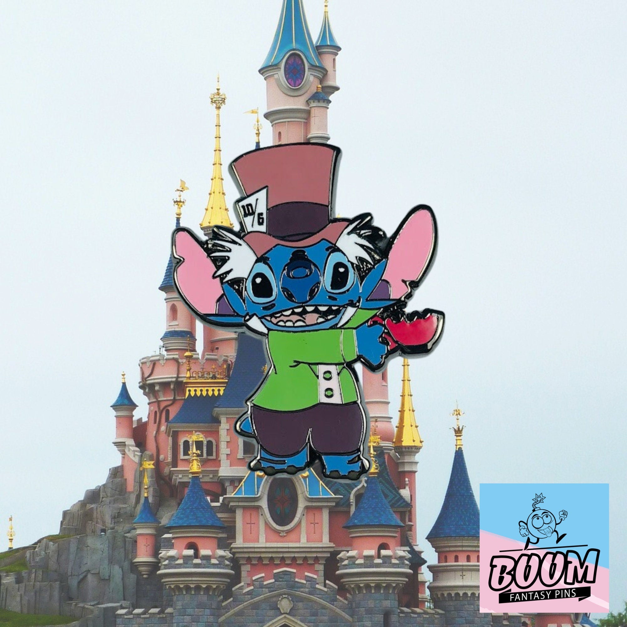 Pin – Stitch como el Sombrerero Loco de Lilo y Stitch – Disney Fantasy