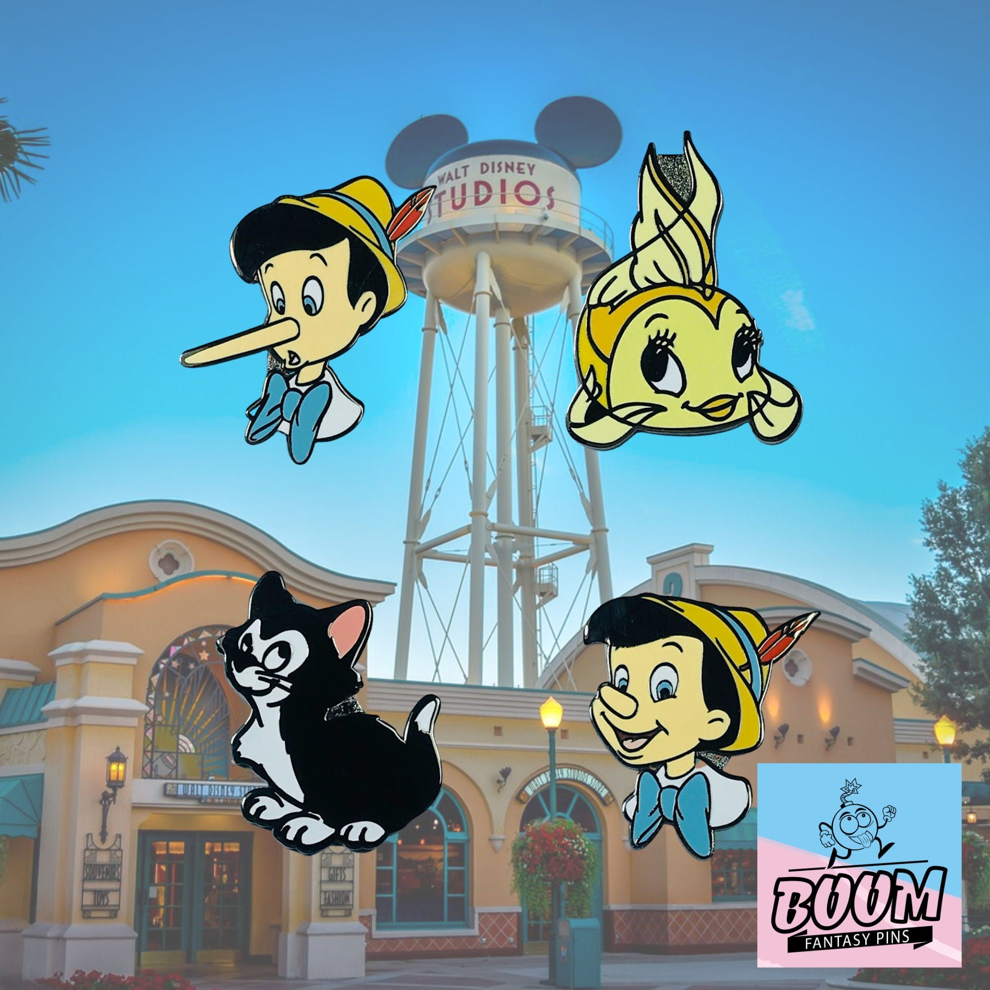 Pin's – Pinocchio du film Pinocchio – Disney Fantasy