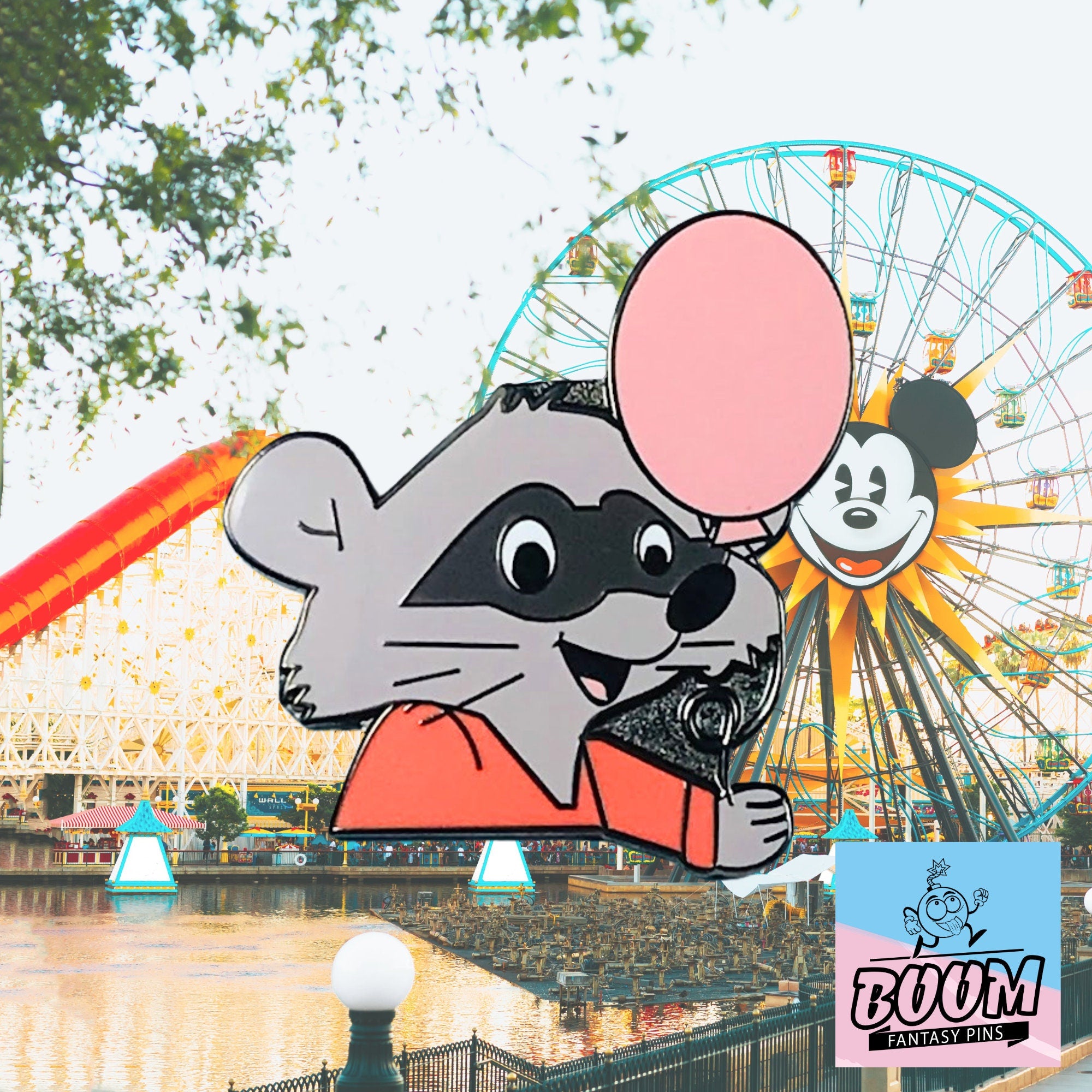 Pin's – Raton laveur de Robin des Bois – Disney Fantasy