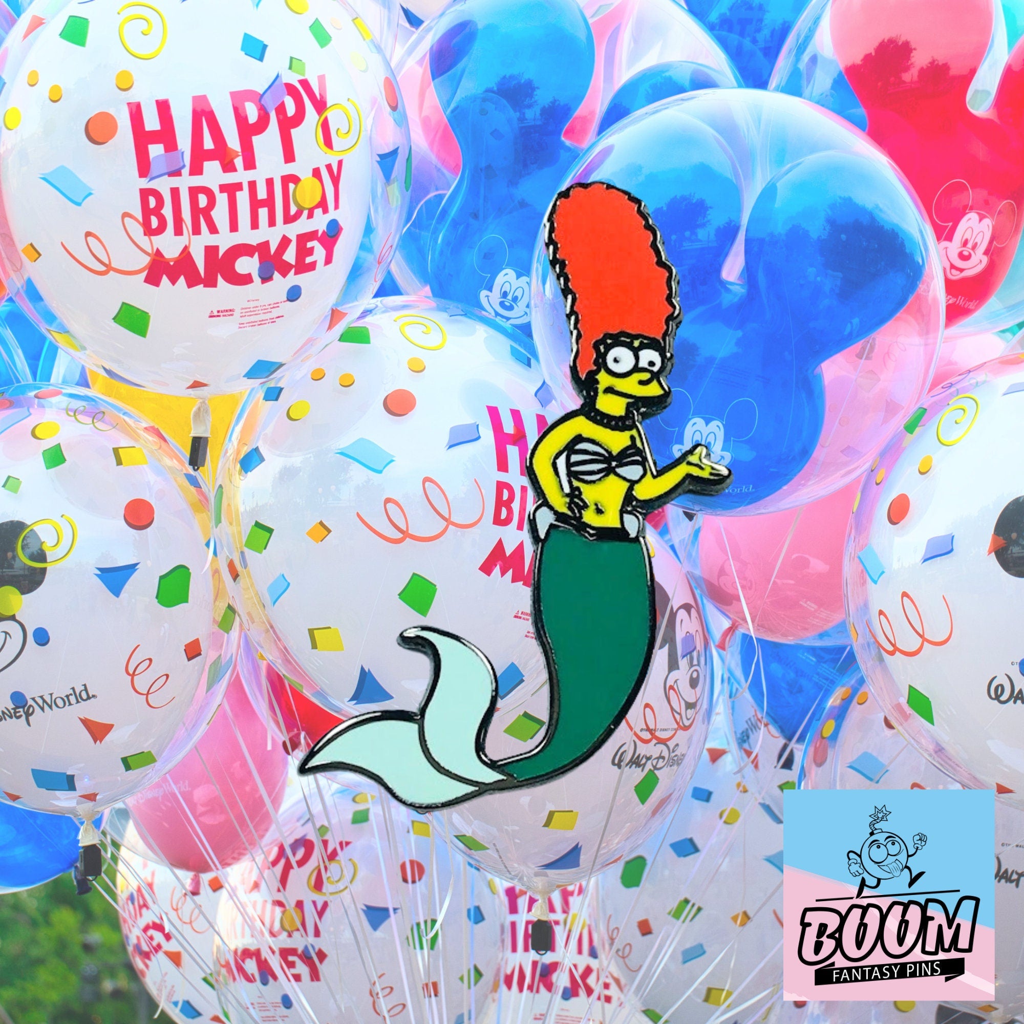 Pin's – Marge Simpson des Simpson – Disney Fantasy