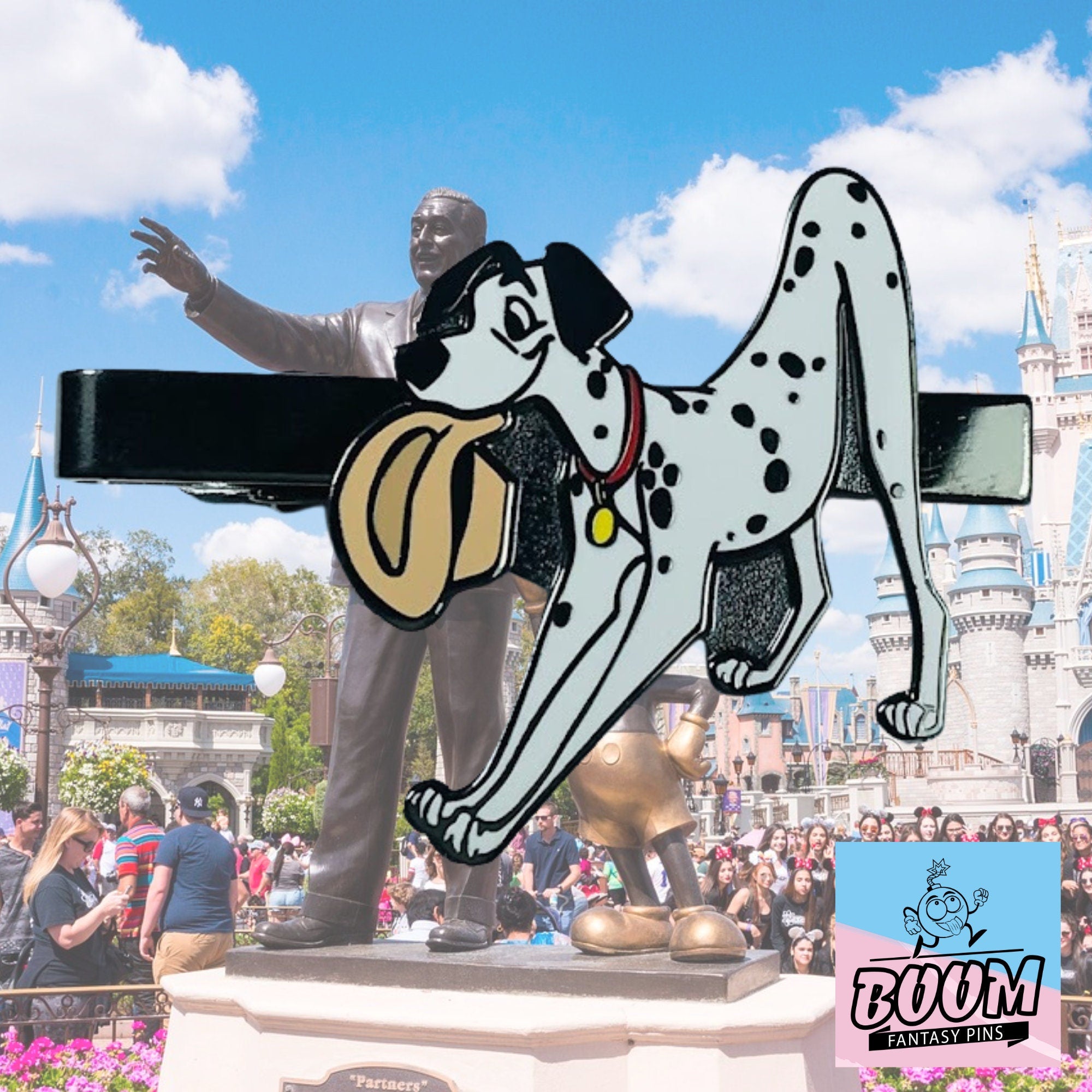 Pinza de corbata – Pongo de 101 Dálmatas – Disney Fantasy