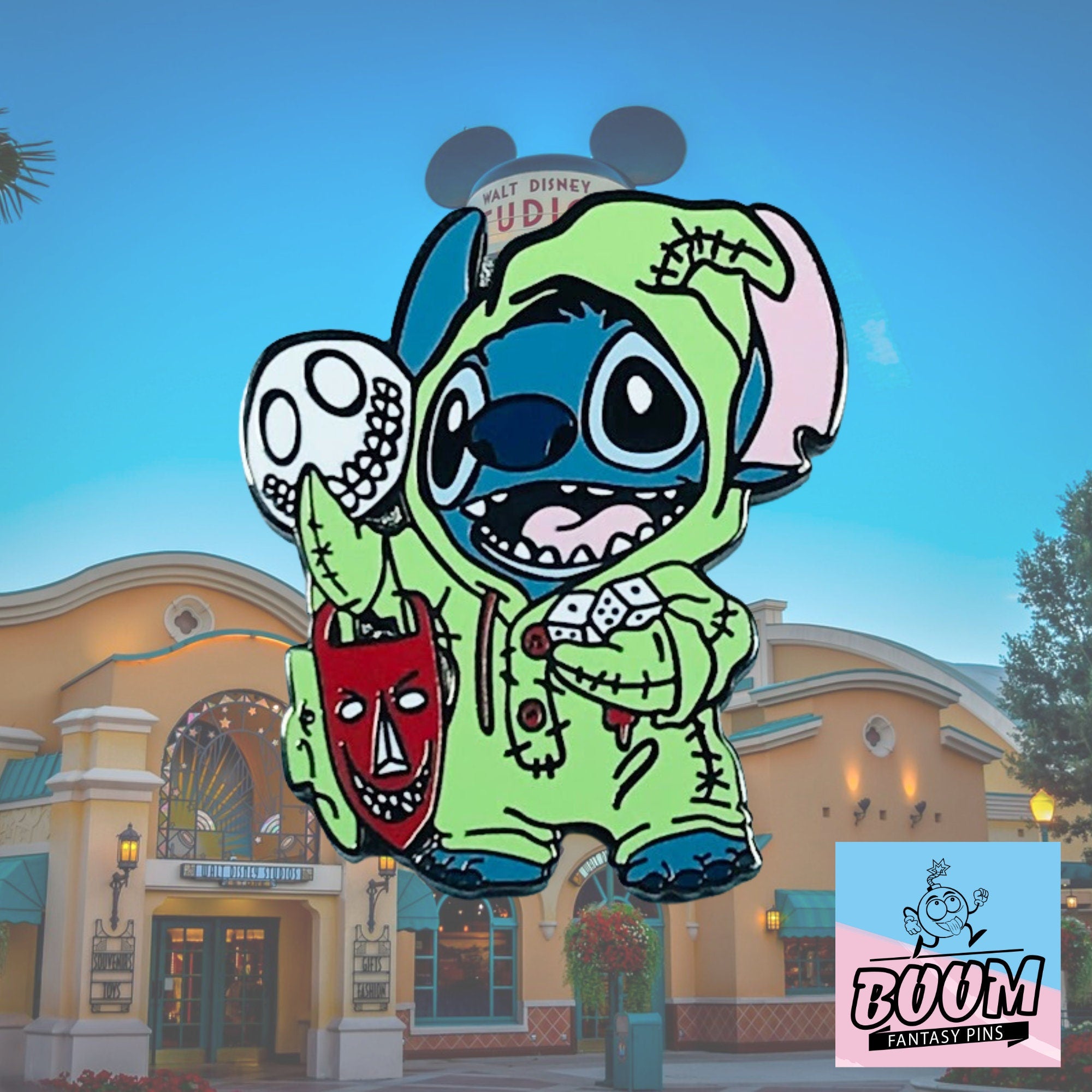 Pin – Stitch como Oogie Boogie de Lilo y Stitch – Disney Fantasy