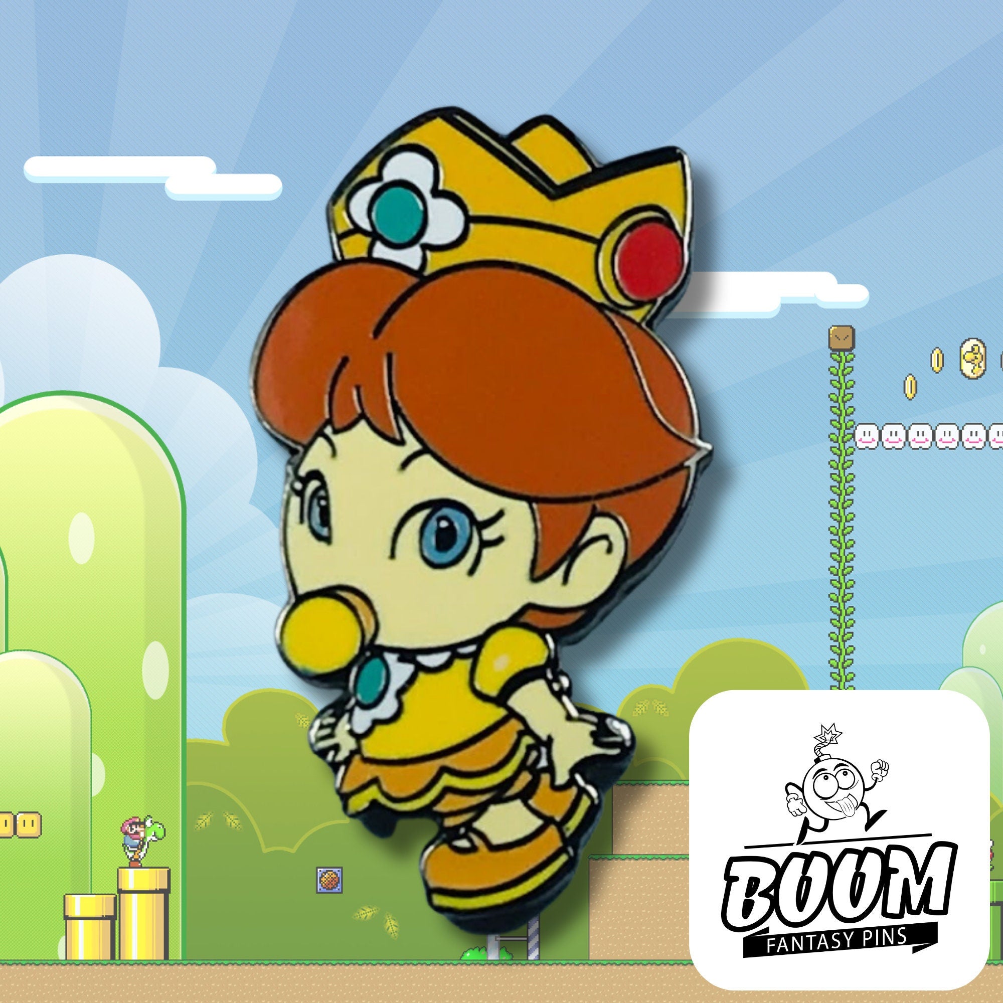 Pin's – Princesse Daisy de Super Mario Bros – Disney Fantasy