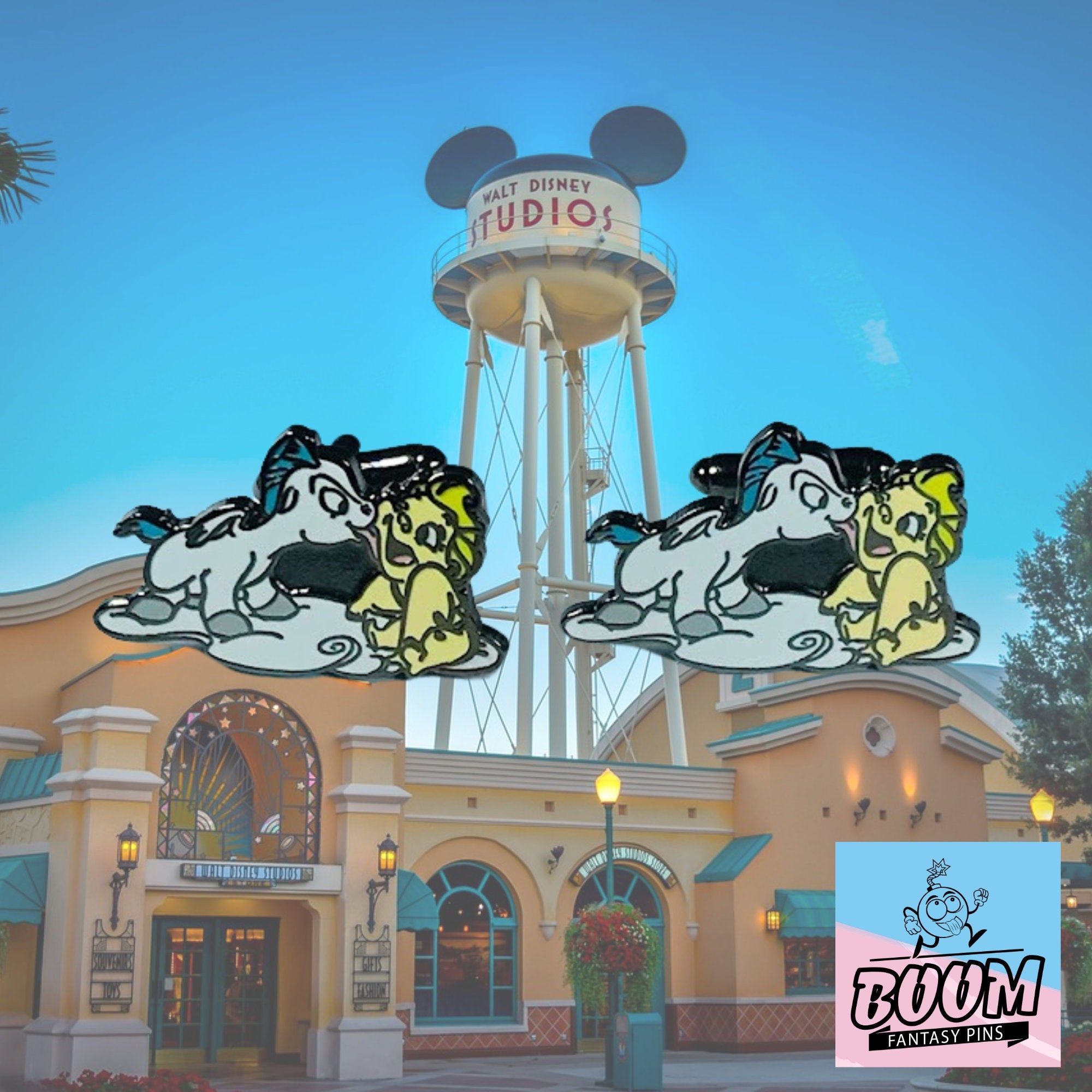 Gemelos – Pegaso y Zeus de niño de Hércules – Disney Fantasy