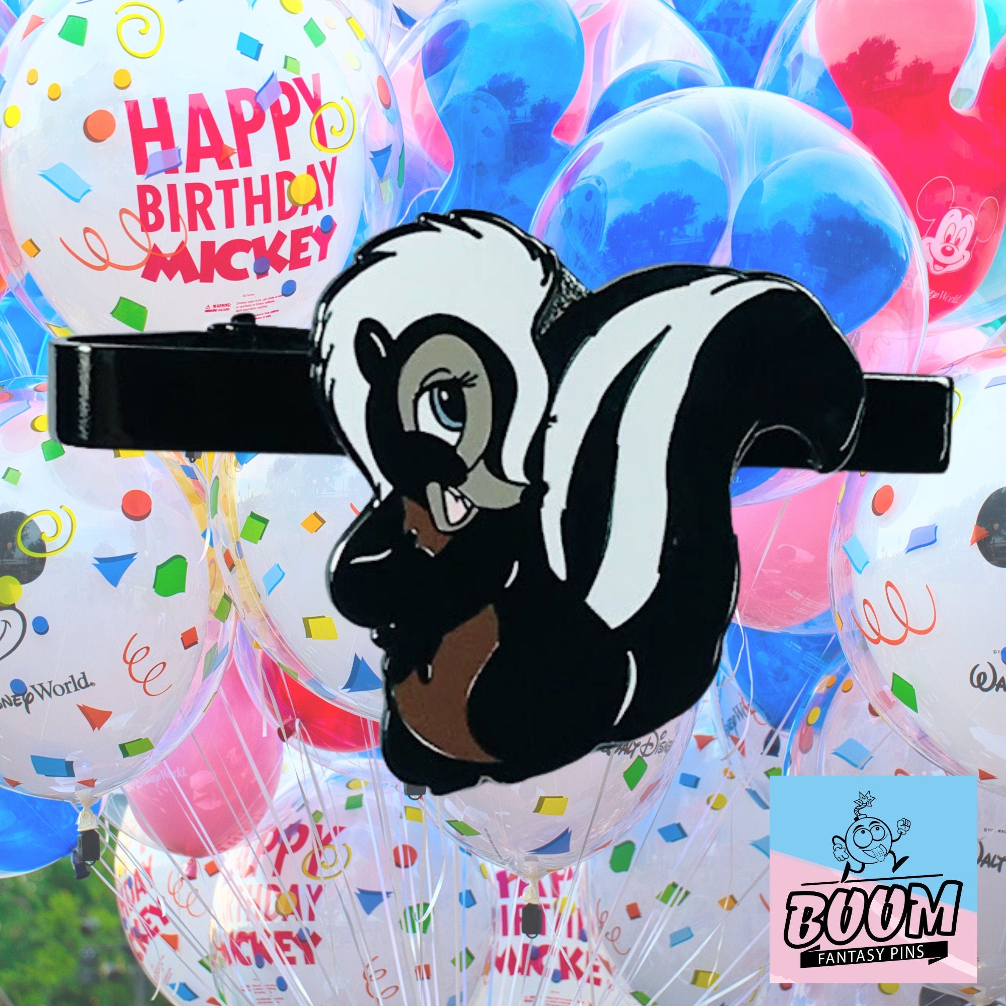 Pinza de corbata – Flor de Bambi – Disney Fantasy