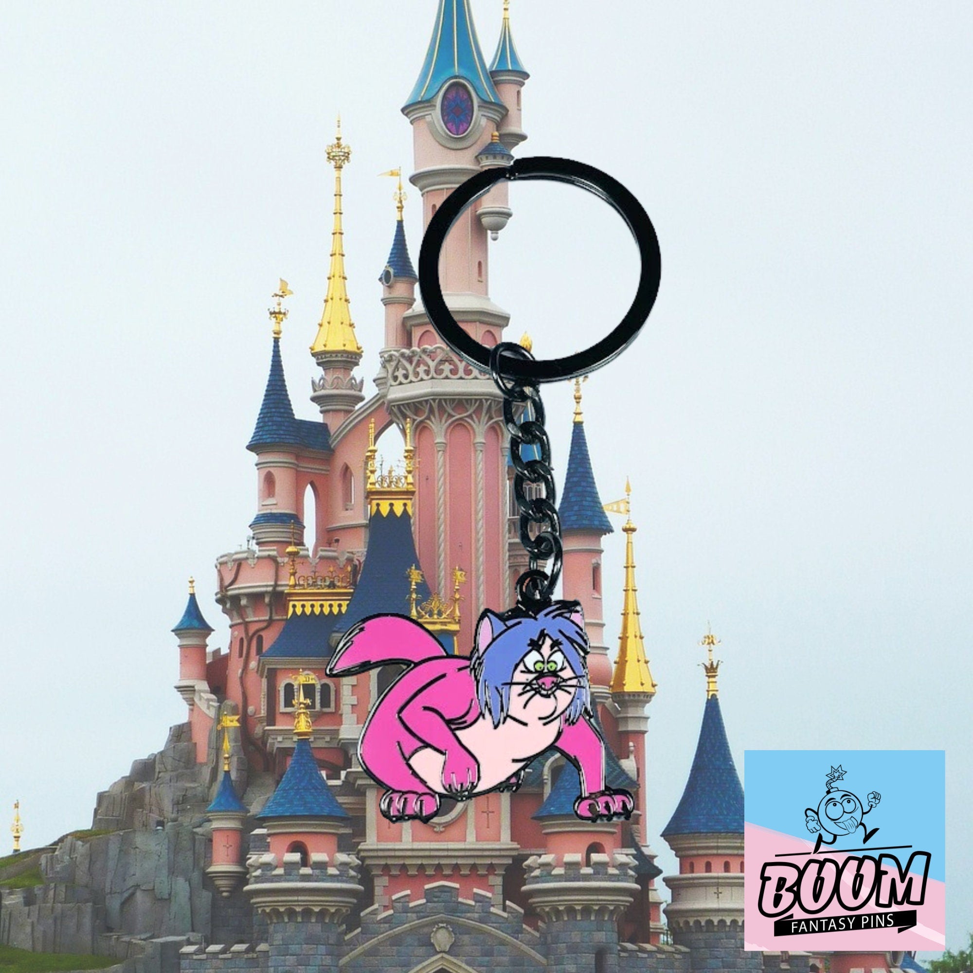 Porte-clés – Madame Mim du film Merlin l'Enchanteur – Disney Fantasy