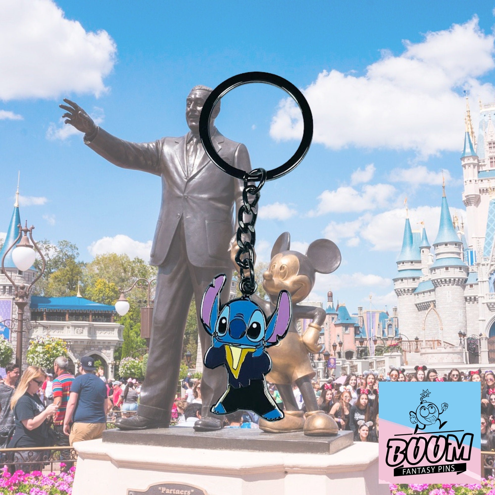 Porte-clés – Stitch Expérience 626 de Lilo &amp; Stitch – Disney Fantasy