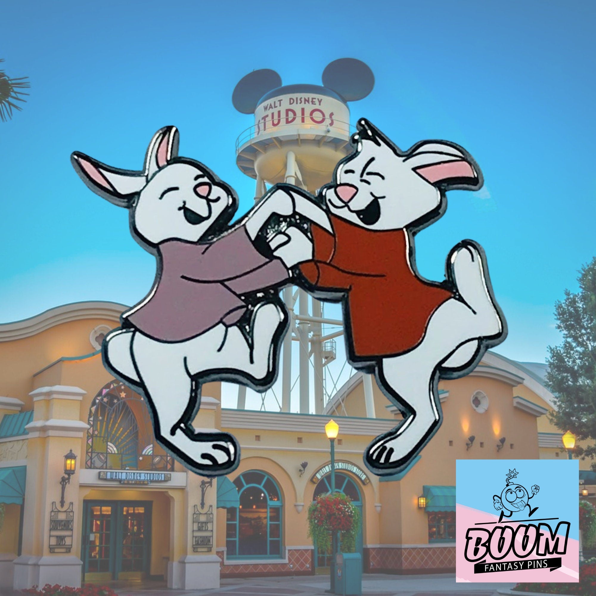 Pin's – Skippy et Sis Bunny de Robin des Bois – Disney Fantasy