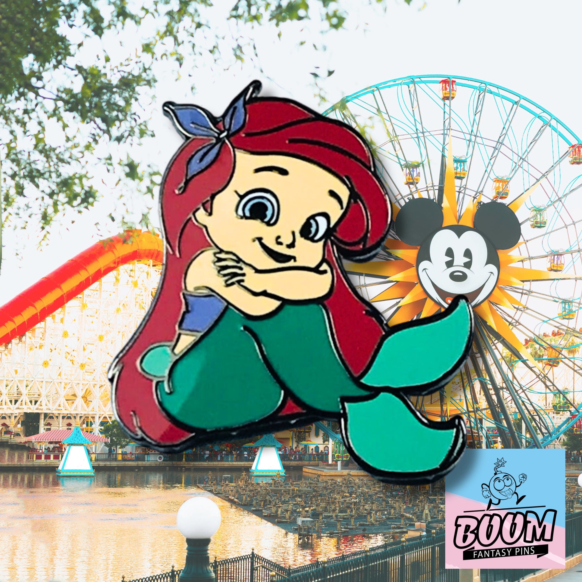 Pin's – Bébé Ariel de La Petite Sirène – Disney Fantasy
