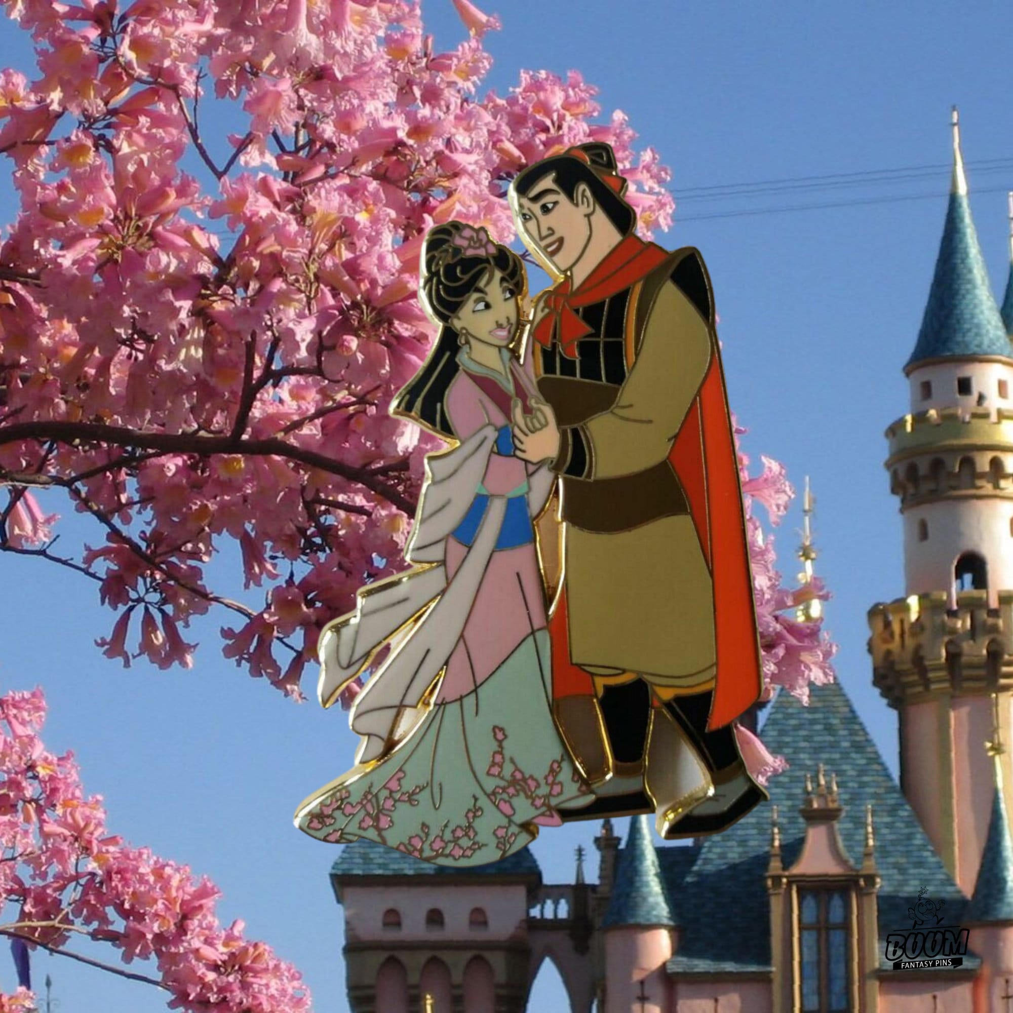 Pin's – Mulan et Li Shang de Mulan – Disney Fantasy