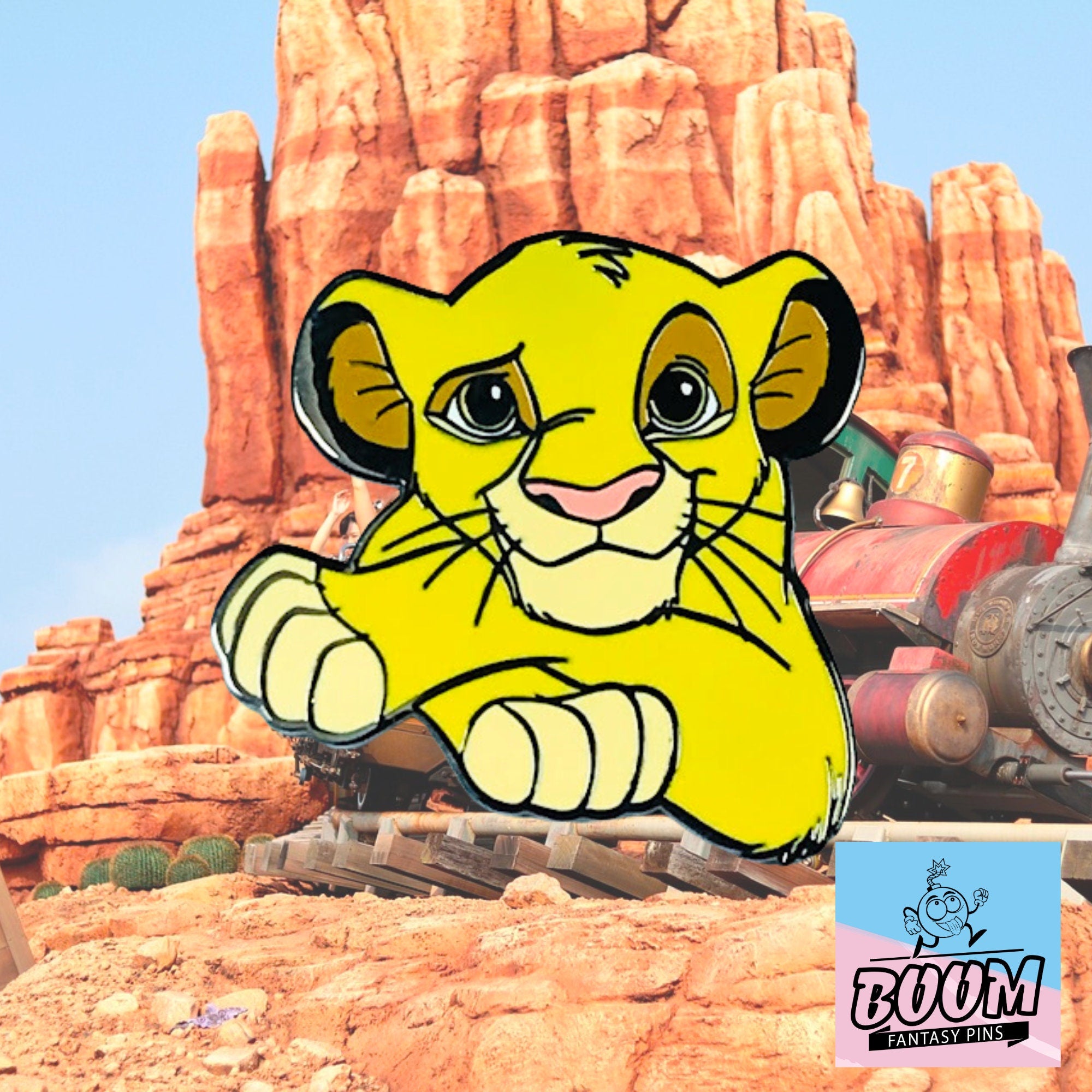 Pin – Simba de El Rey León – Disney Fantasy