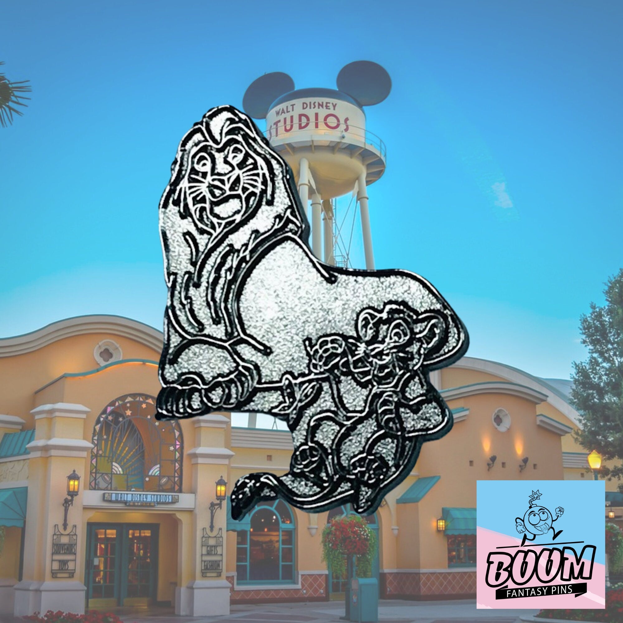 Pin – Simba y Nala de El Rey León – Disney Fantasy