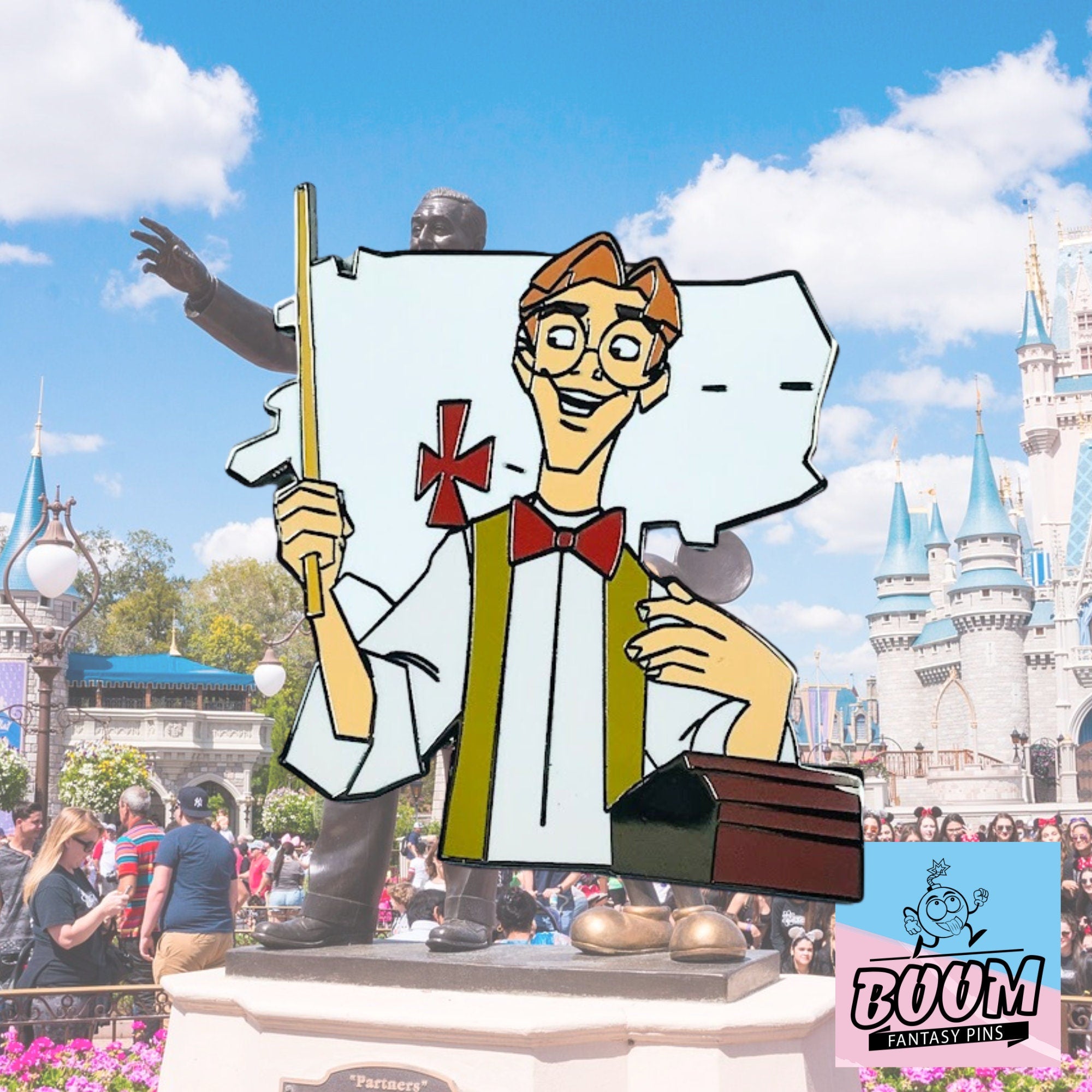 Pin – Milo James Thatch from Atlantis The Lost Empire – Disney Fantasy