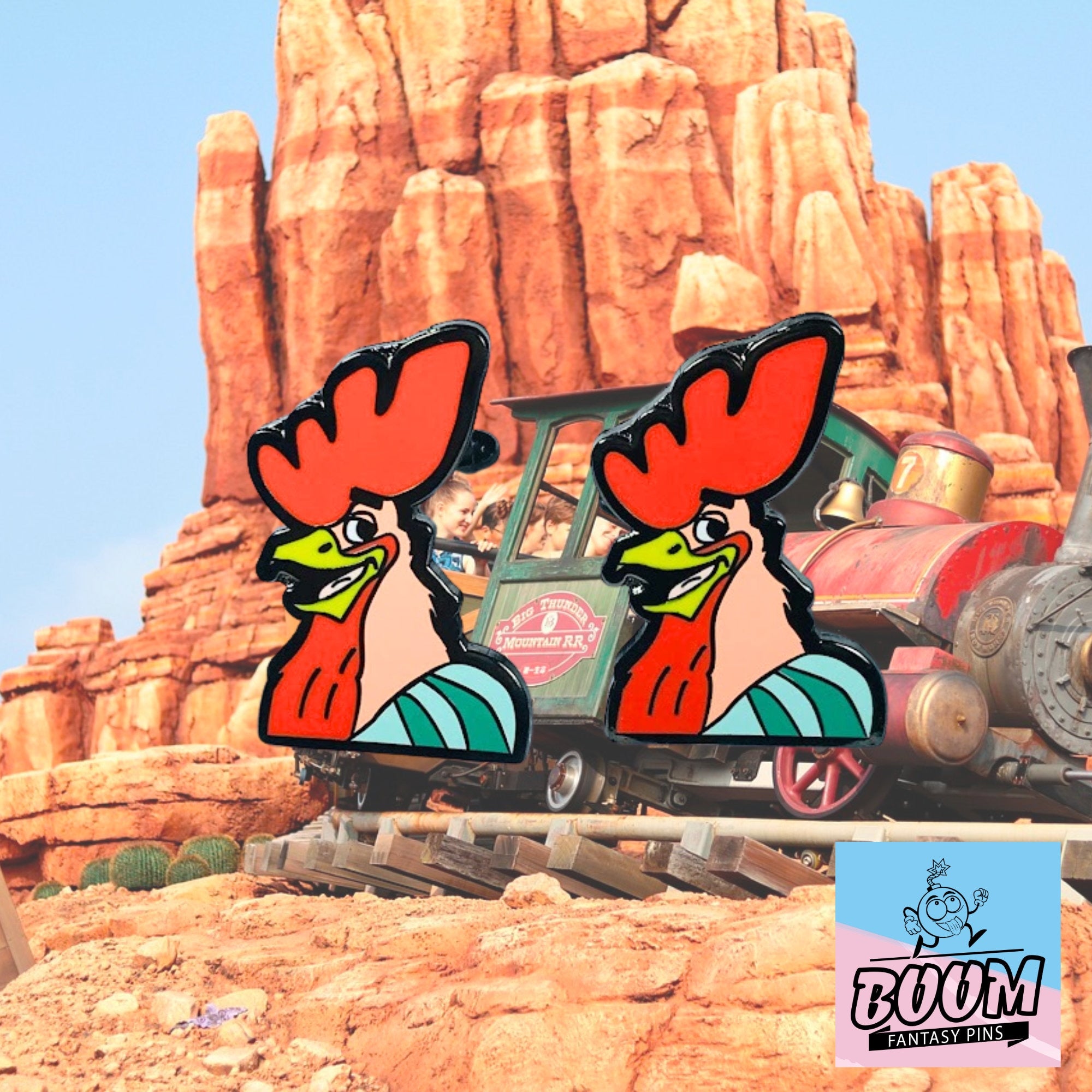 Cufflinks – Alan-a-Dale from Robin Hood – Disney Fantasy