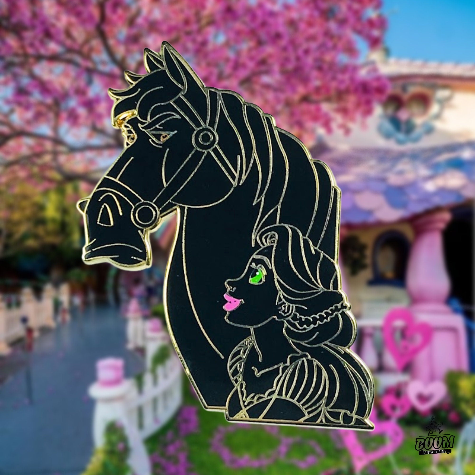 Pin's – Raiponce et Maximus du film Raiponce – Disney Fantasy