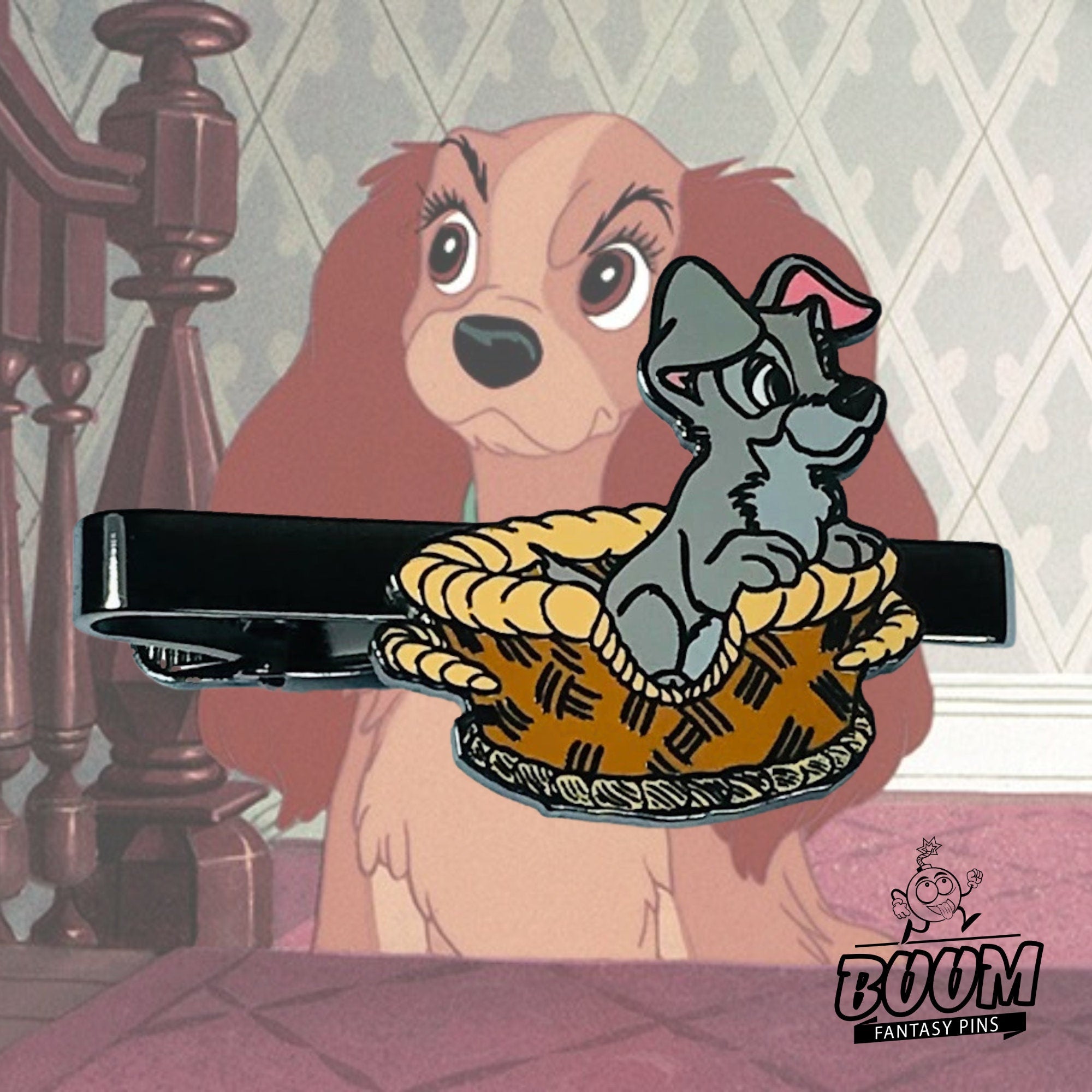 Tie Clip – Tramp from Lady and the Tramp – Disney Fantasy