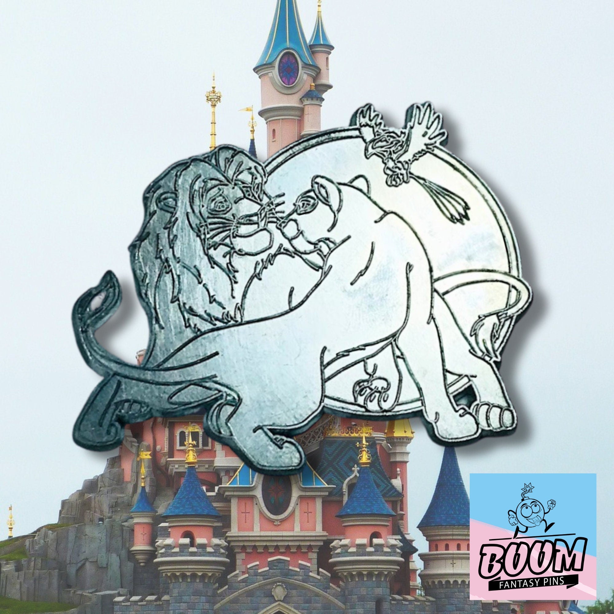 Pin's – Simba, Nala et Zazu du Roi Lion – Disney Fantasy