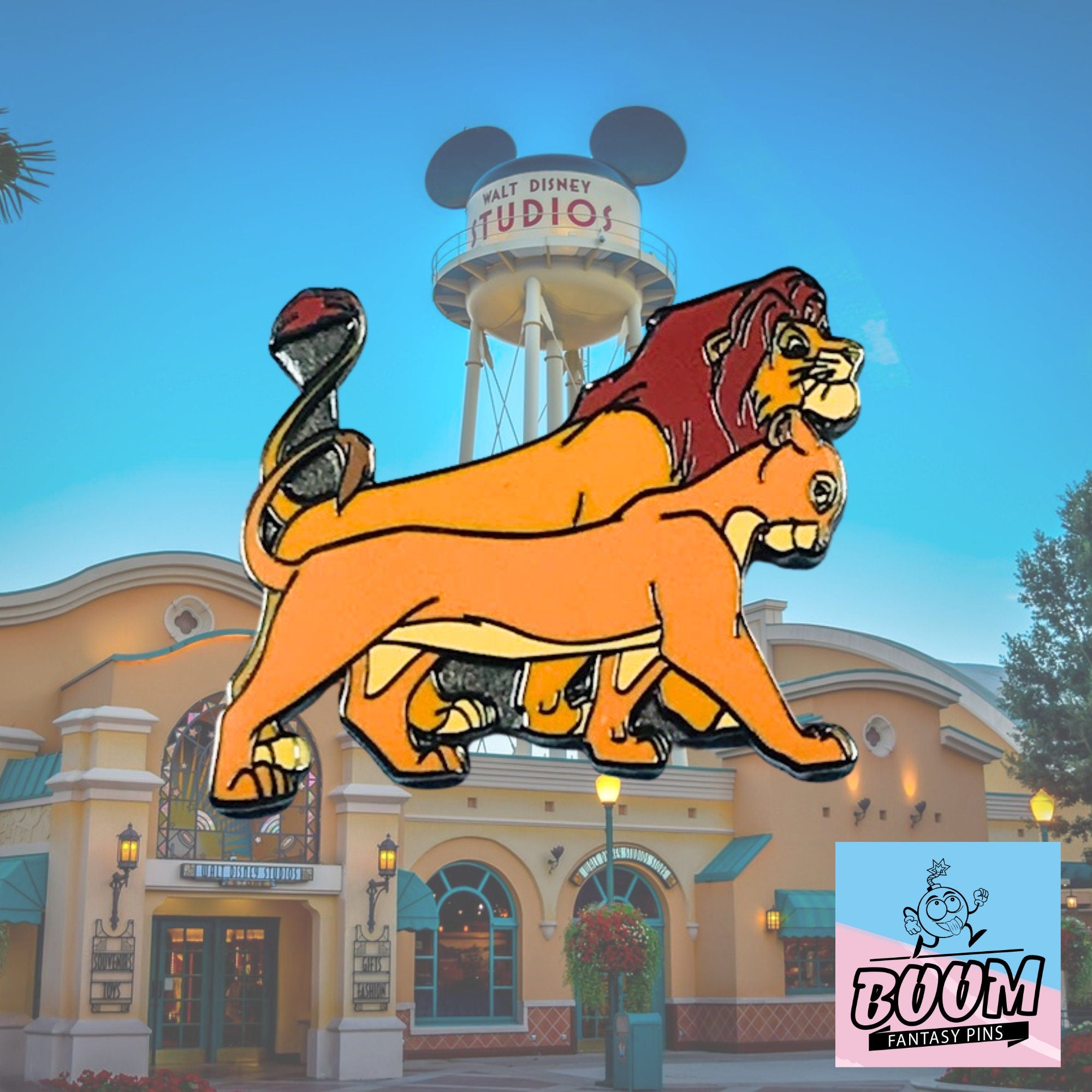 Pin – Nala y Simba de El Rey León – Disney Fantasy