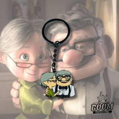 Llavero – Carl Fredricksen y Ellie Fredricksen de Up – Disney Fantasy