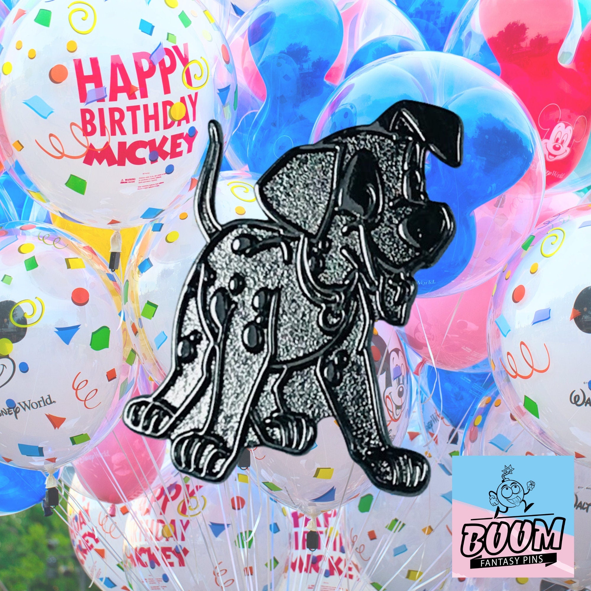 Pin's bicolore inspiré des 101 Dalmatiens – Disney Fantasy