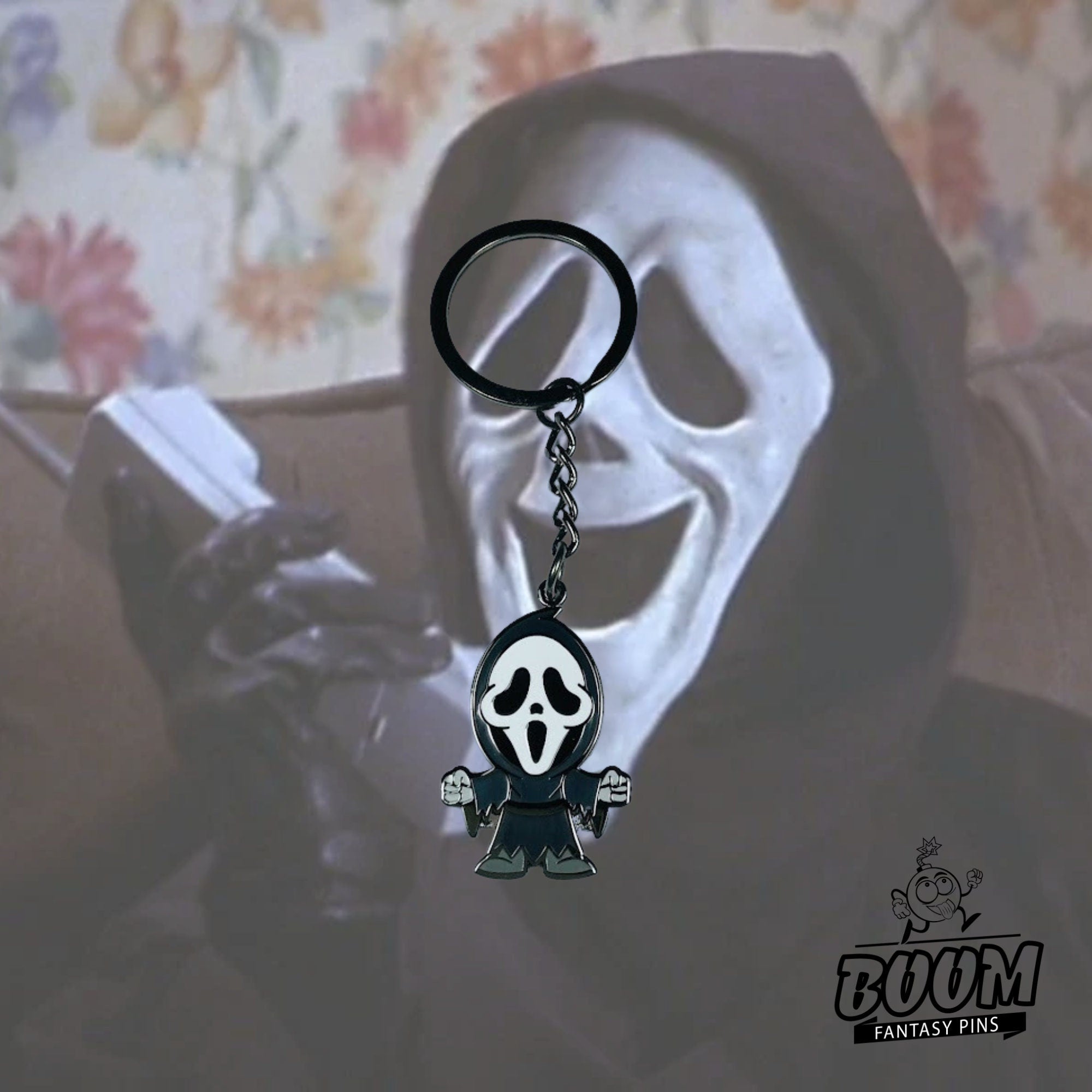 Llavero – La personificación del miedo de la película Scary – Fantasía de terror