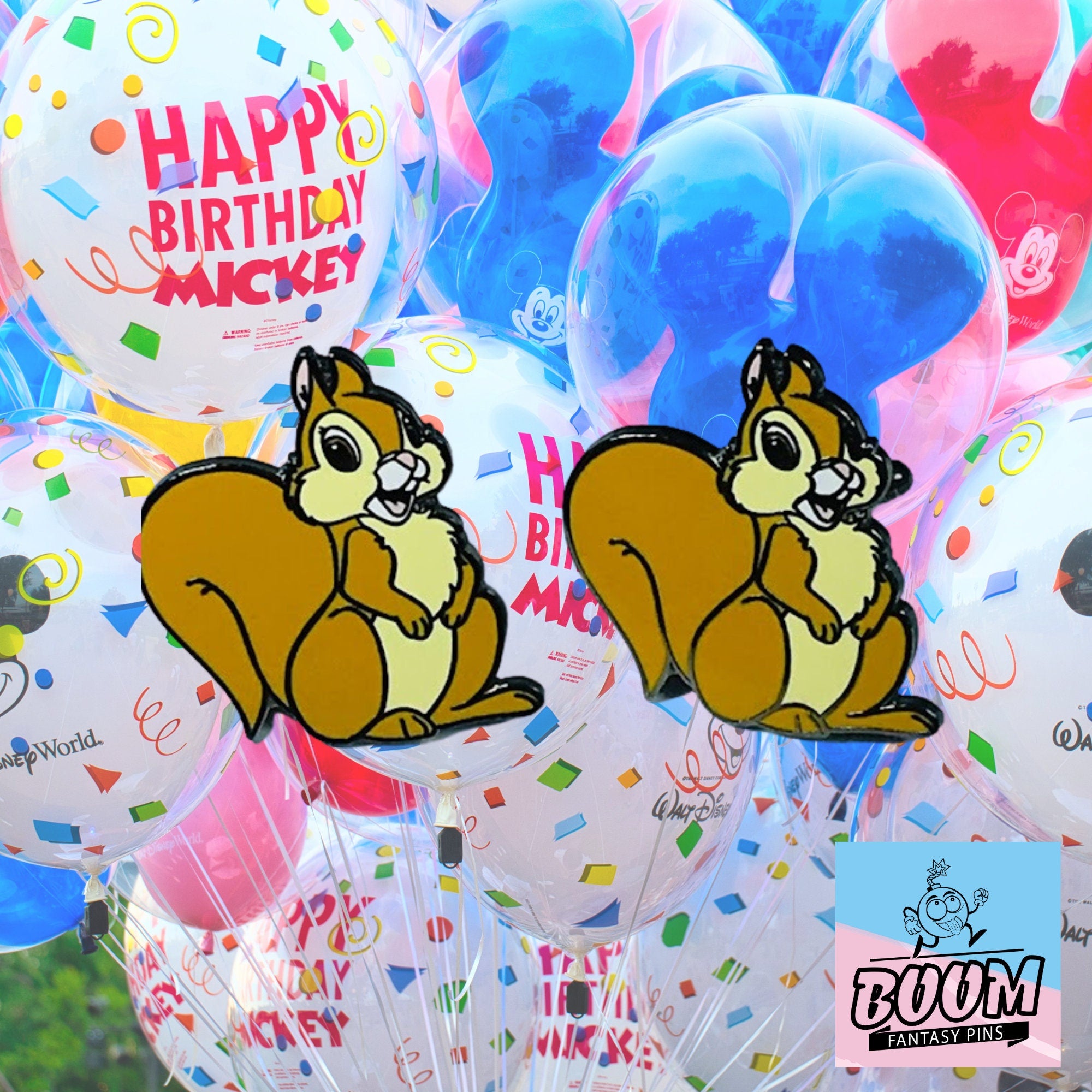 Gemelos – Chip y Dale de Bambi – Disney Fantasy