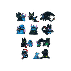 Pin – Experimento 626 Stitch de Lilo &amp; Stitch y Desdentao de Cómo entrenar a tu dragón – Disney Fantasy