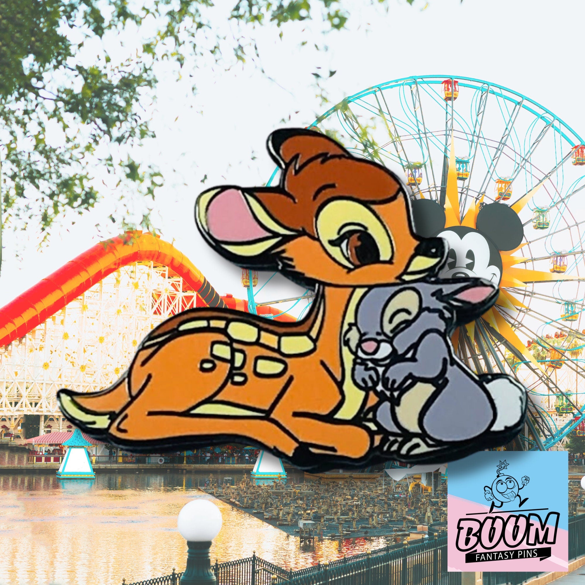 Pin – Bambi and Thumper from Bambi – Disney Fantasy