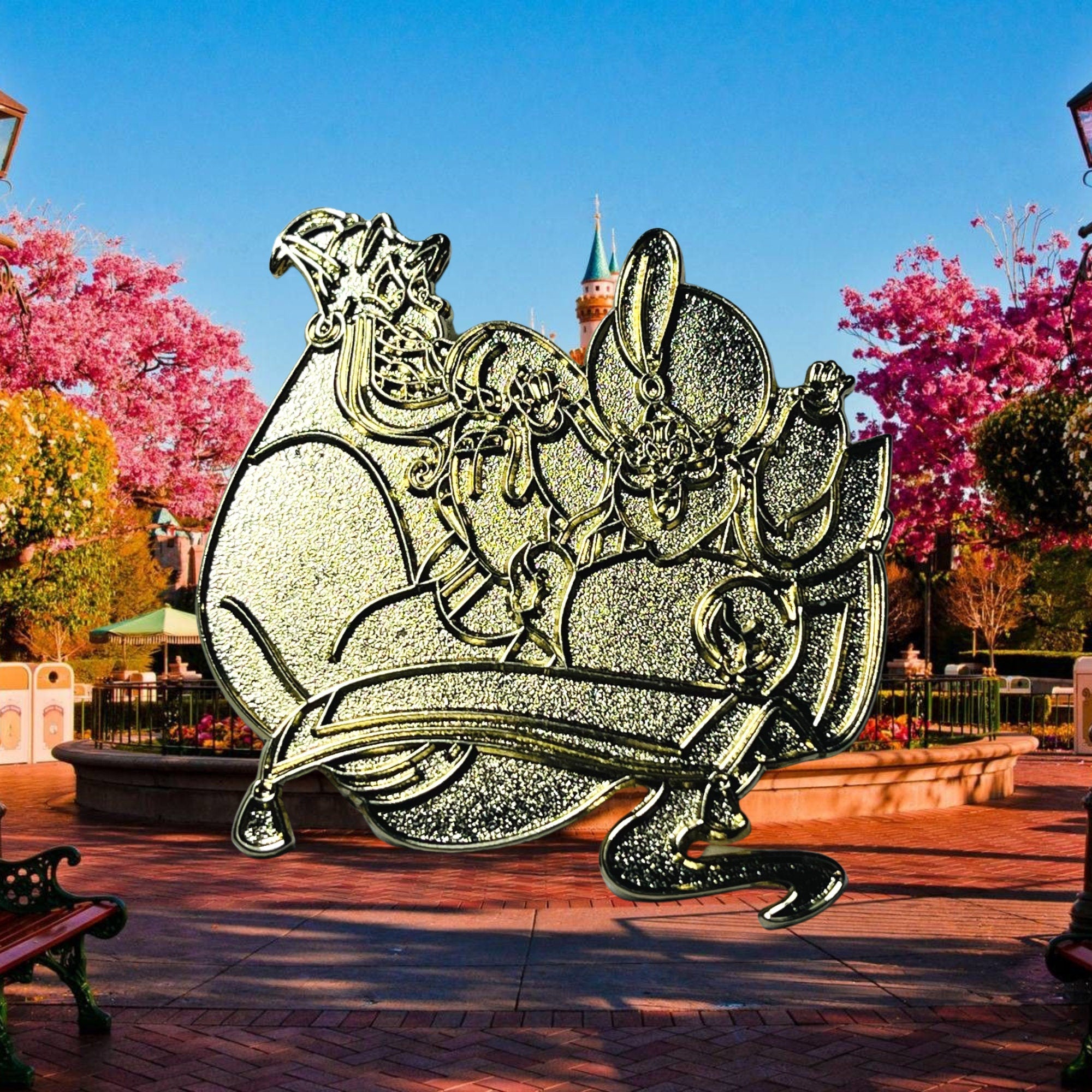 Pin's – Génie et Sultan d'Aladdin – Disney Fantasy