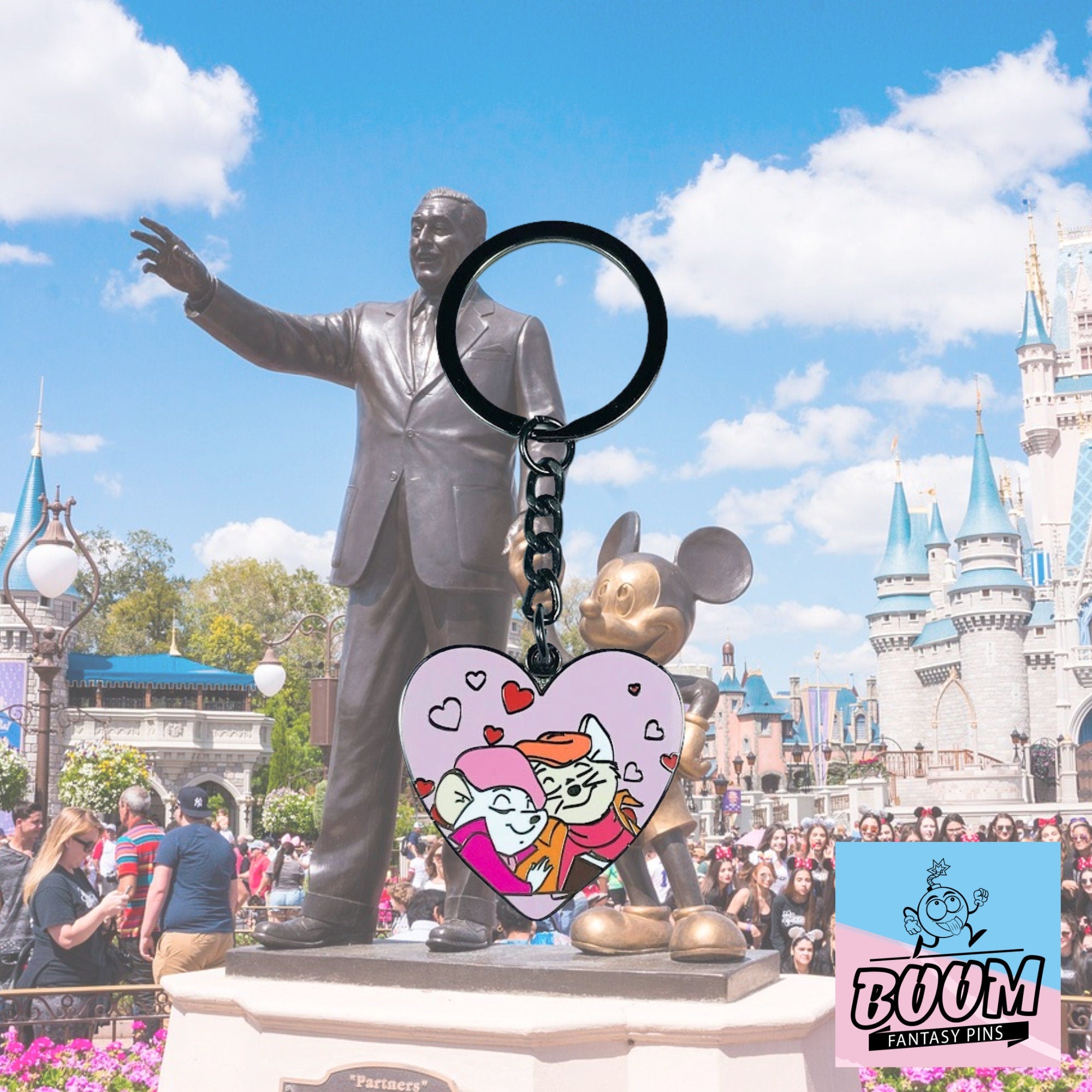 Porte-clés – Bernard des Aventures de Bernard et Bianca – Disney Fantasy