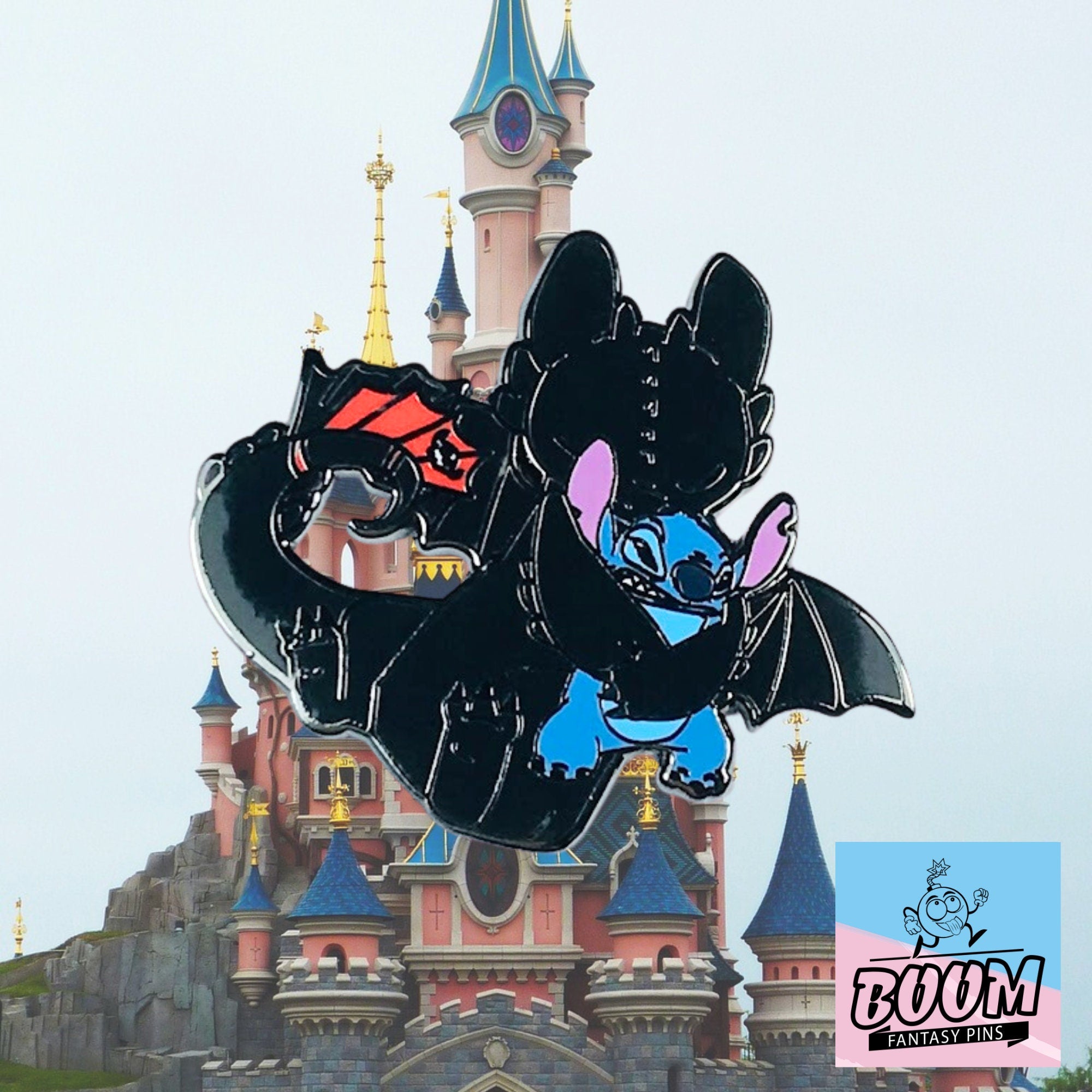 Pin – Experimento de Stitch 626 y Desdentao de Lilo y Stitch – Fantasía Disney