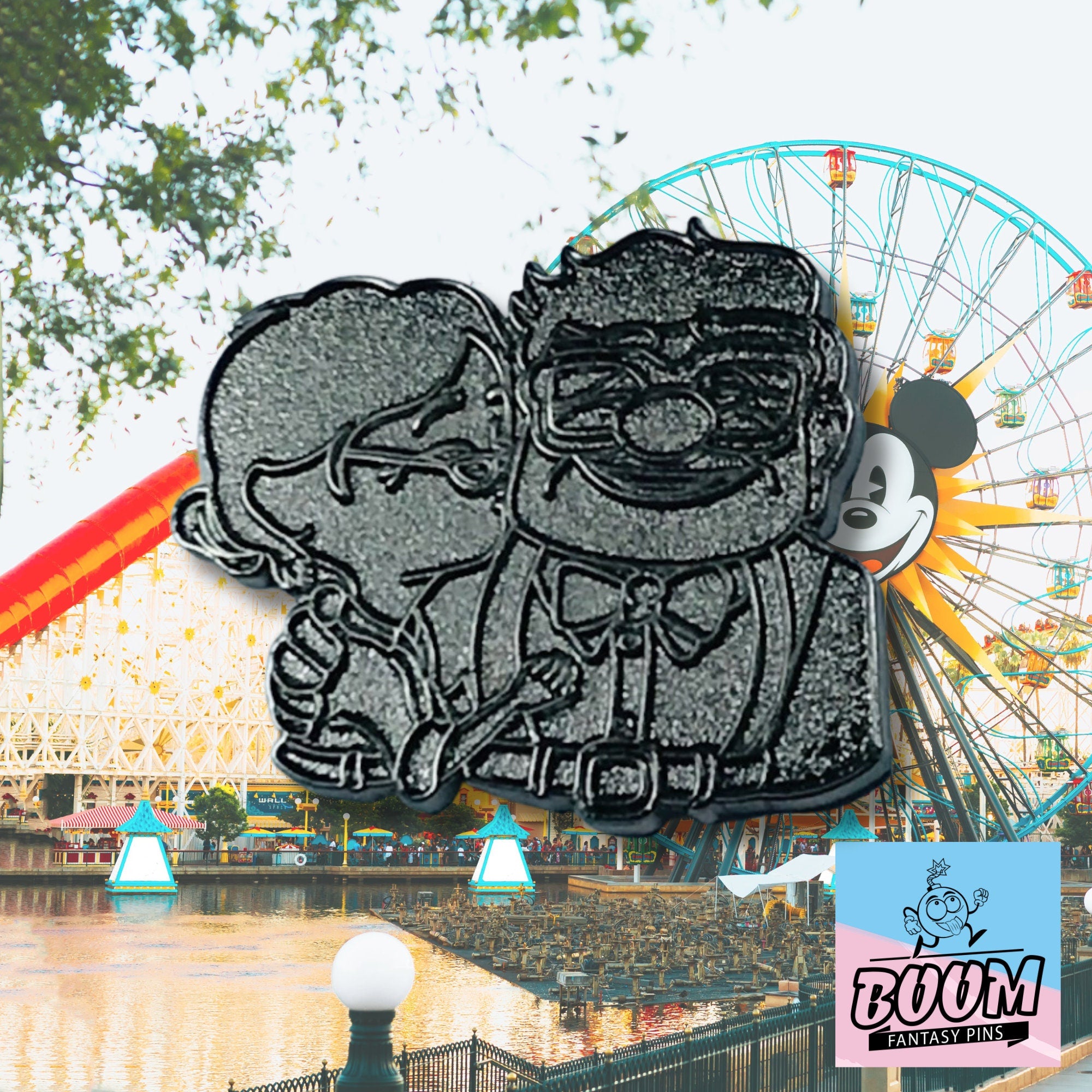 Pin – Carl Fredricksen y Ellie Fredricksen de Up – Disney Fantasy