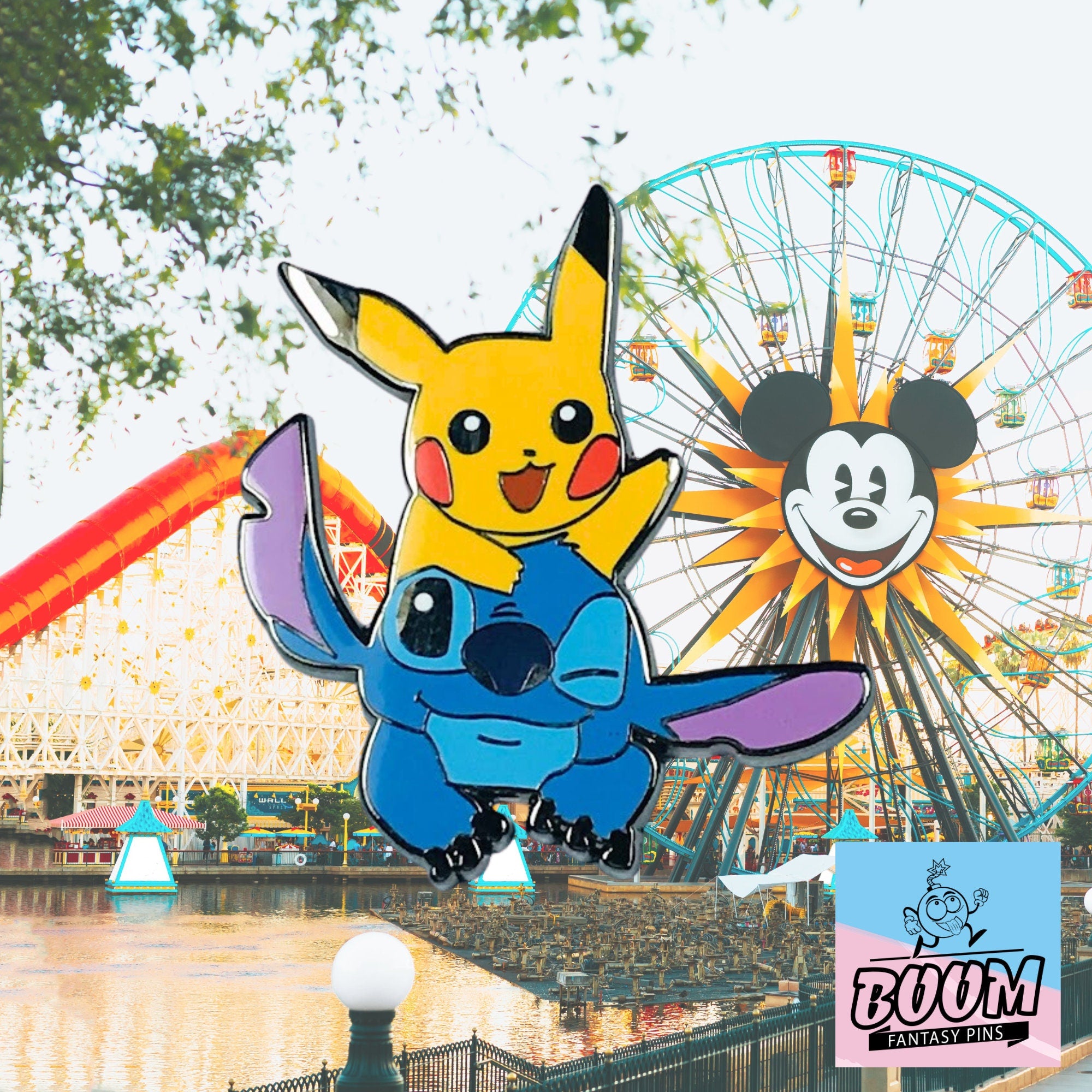 Pin – Experimento de Stitch 626 y Pikachu de Lilo &amp; Stitch – Disney Fantasy