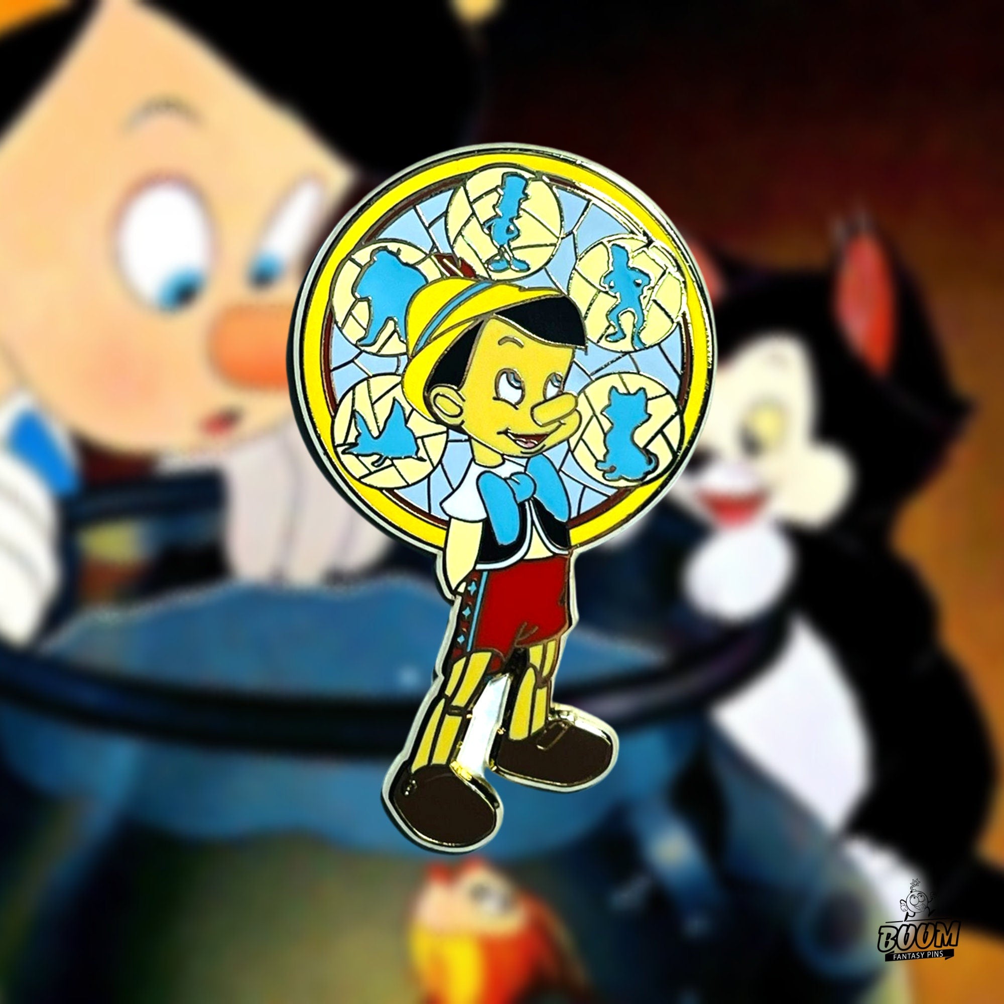 Pin's – Pinocchio du film Pinocchio de Disney Fantasy