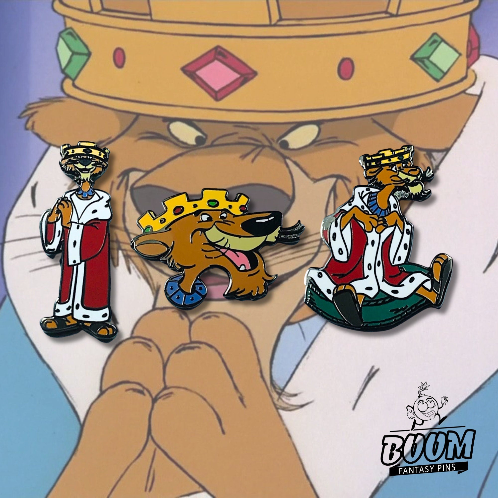 Pin – Príncipe Juan de Robin Hood – Disney Fantasy