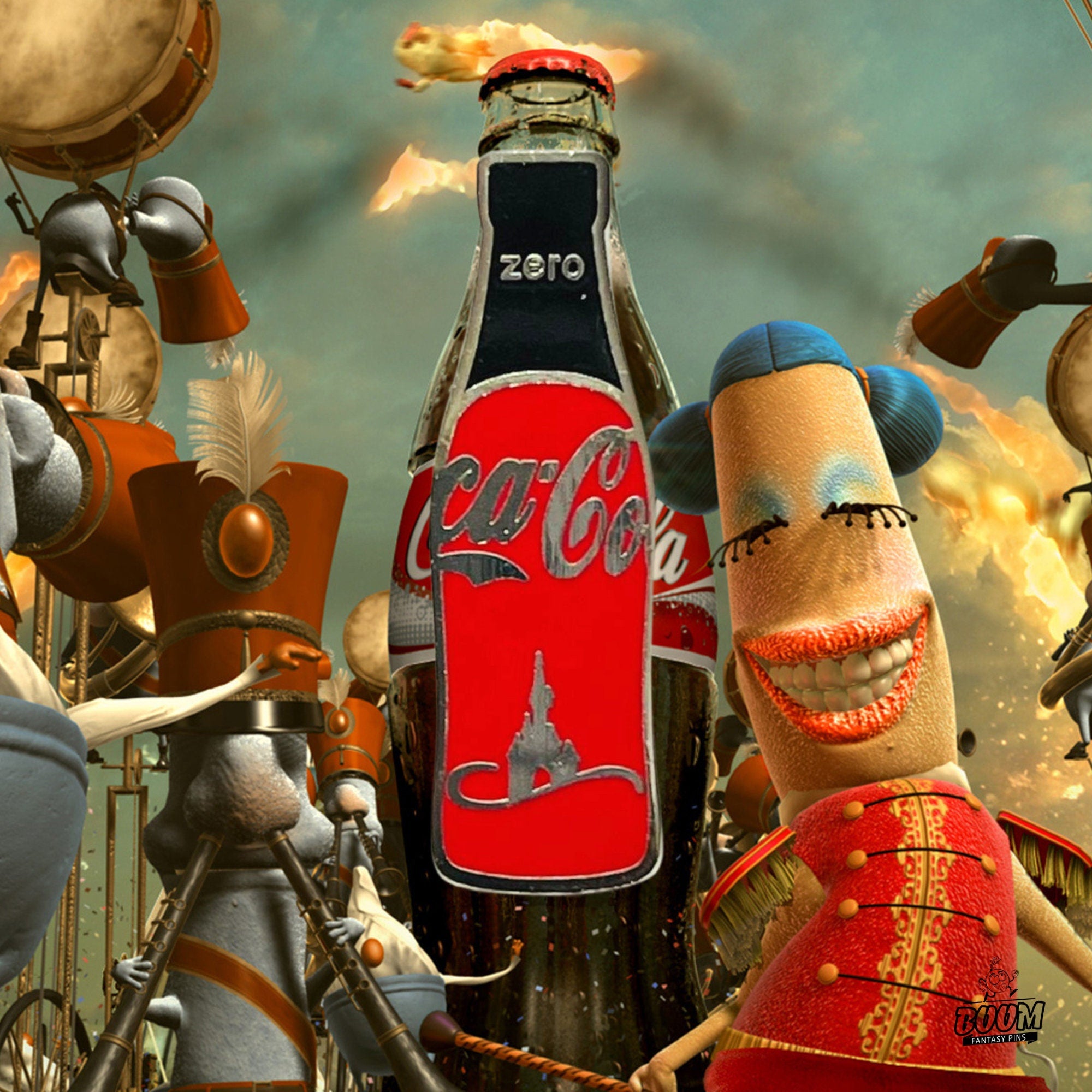 Pin's – Collaboration Walt Disney x Coca-Cola – Disney Fantasy
