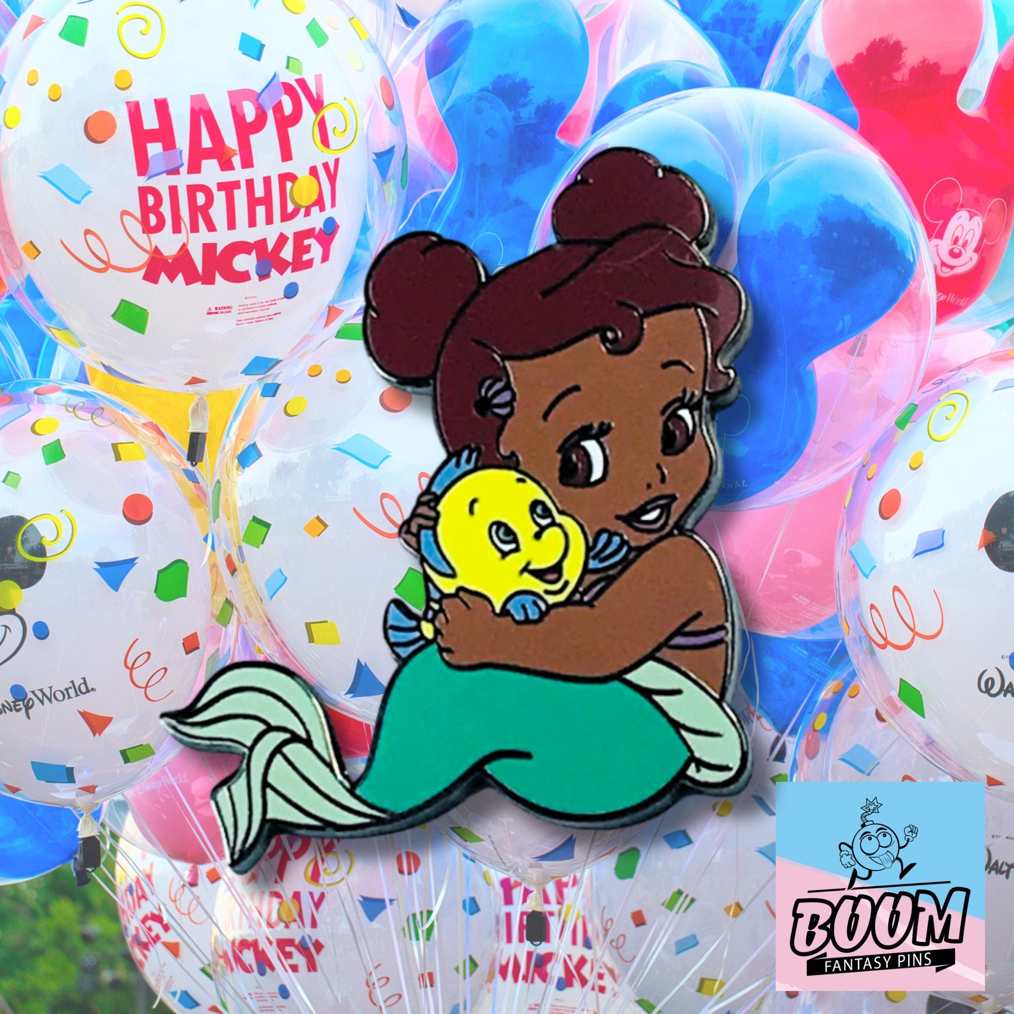 Pin's – Ariel enfant de La Petite Sirène – Disney Fantasy