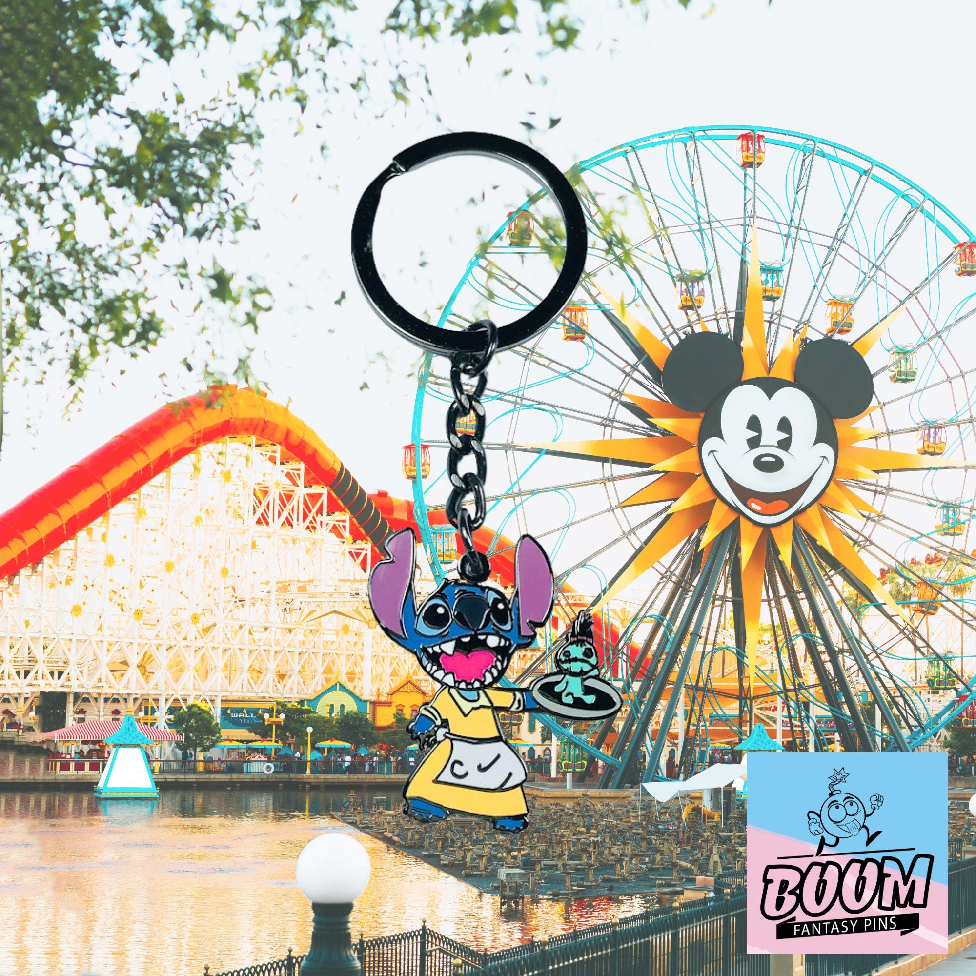 Llavero – Experimento 626 Punto con Trapos de Lilo y Stitch – Disney Fantasy