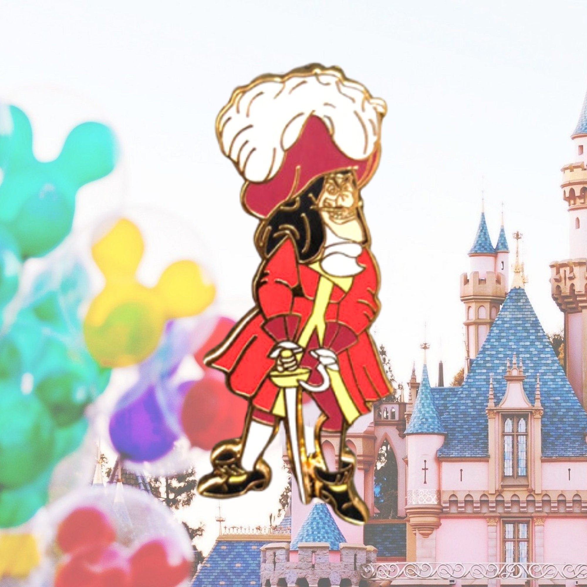 Pin's – Capitaine Crochet de Peter Pan – Disney Fantasy